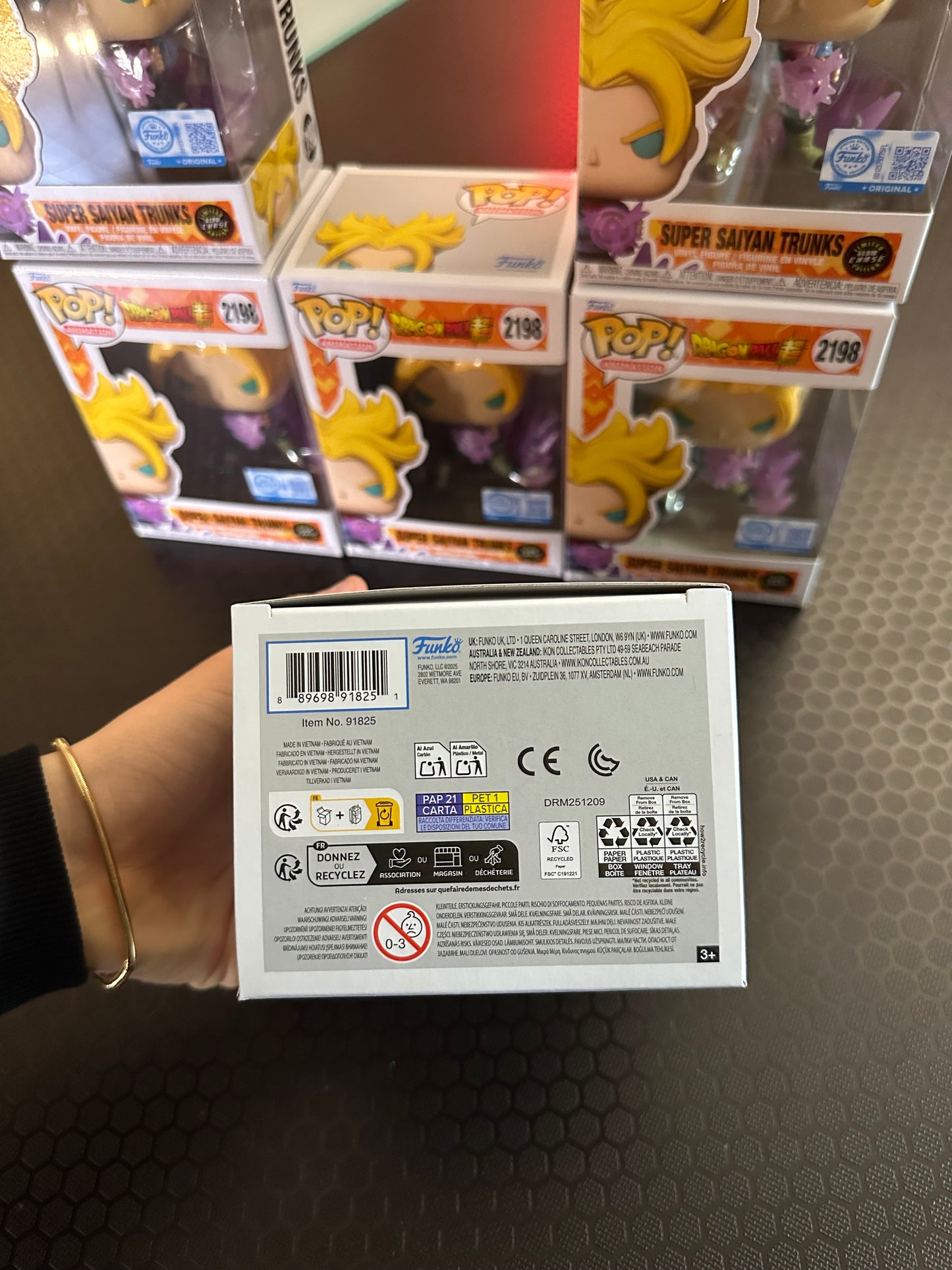 Funko pop super saiyan trunks 2198