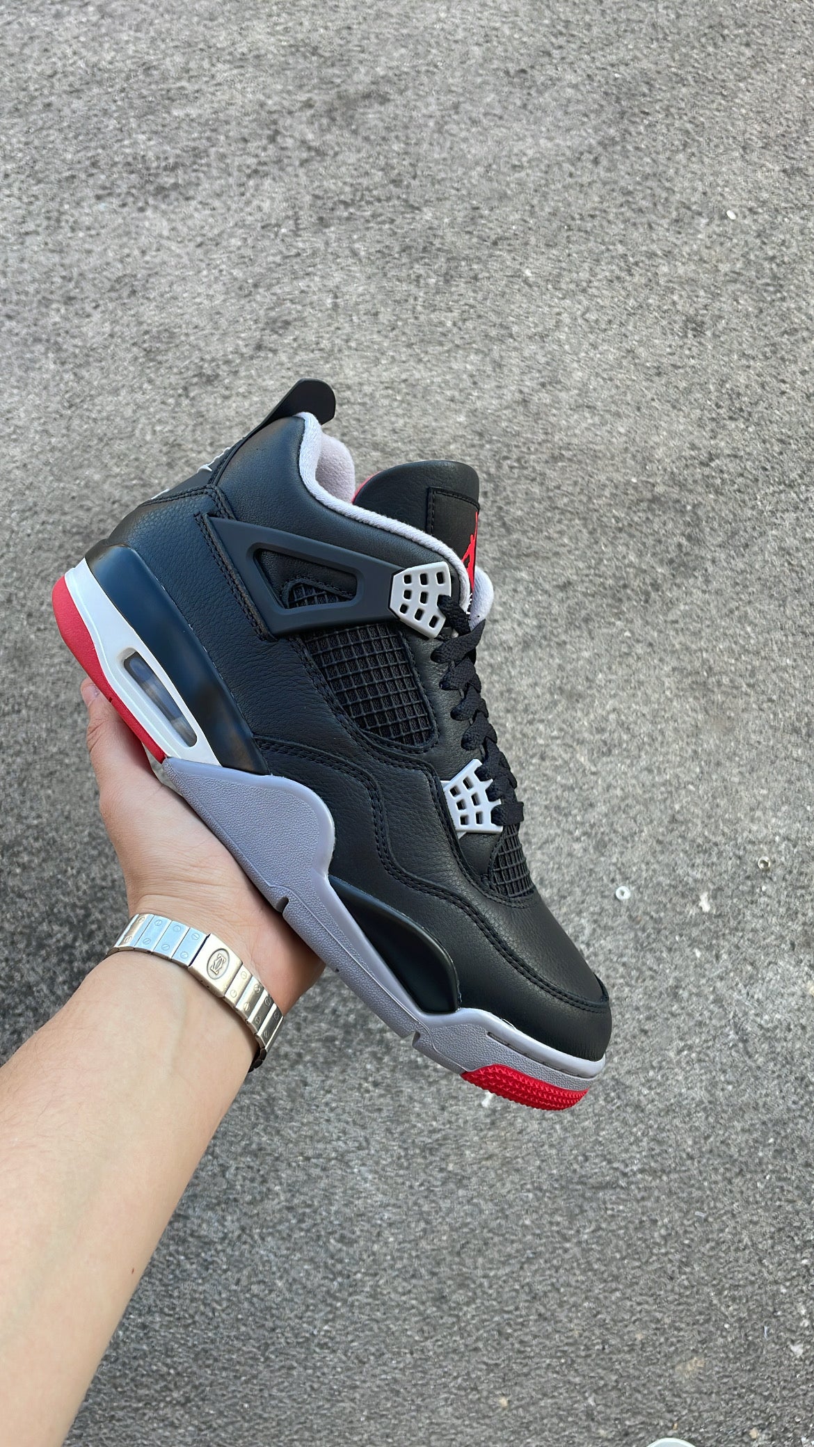 JORDAN 4 REMAIGINED BRED