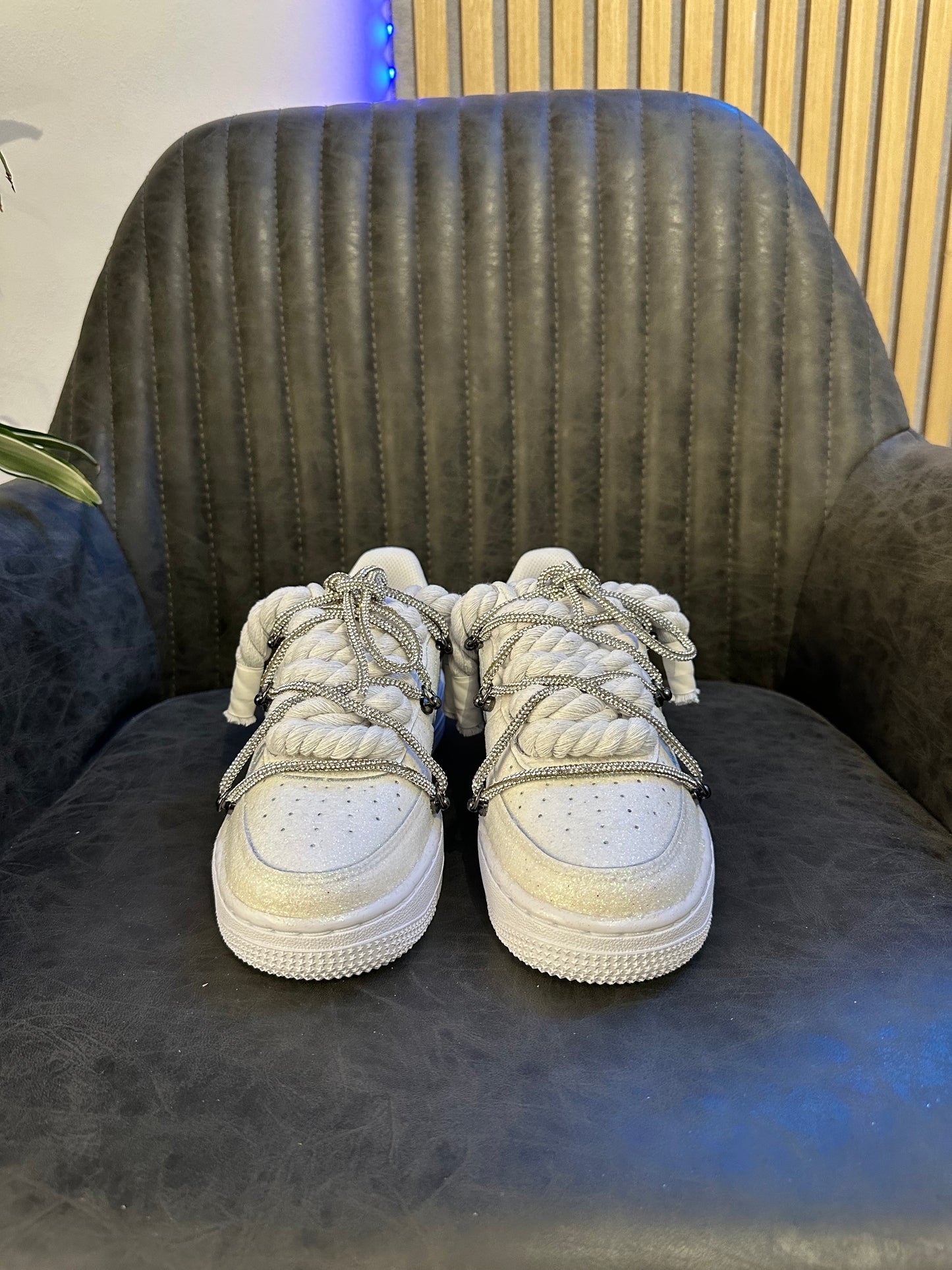 AIR FORCE GLITTER + ROPE LACE + EXTRA GLITTER