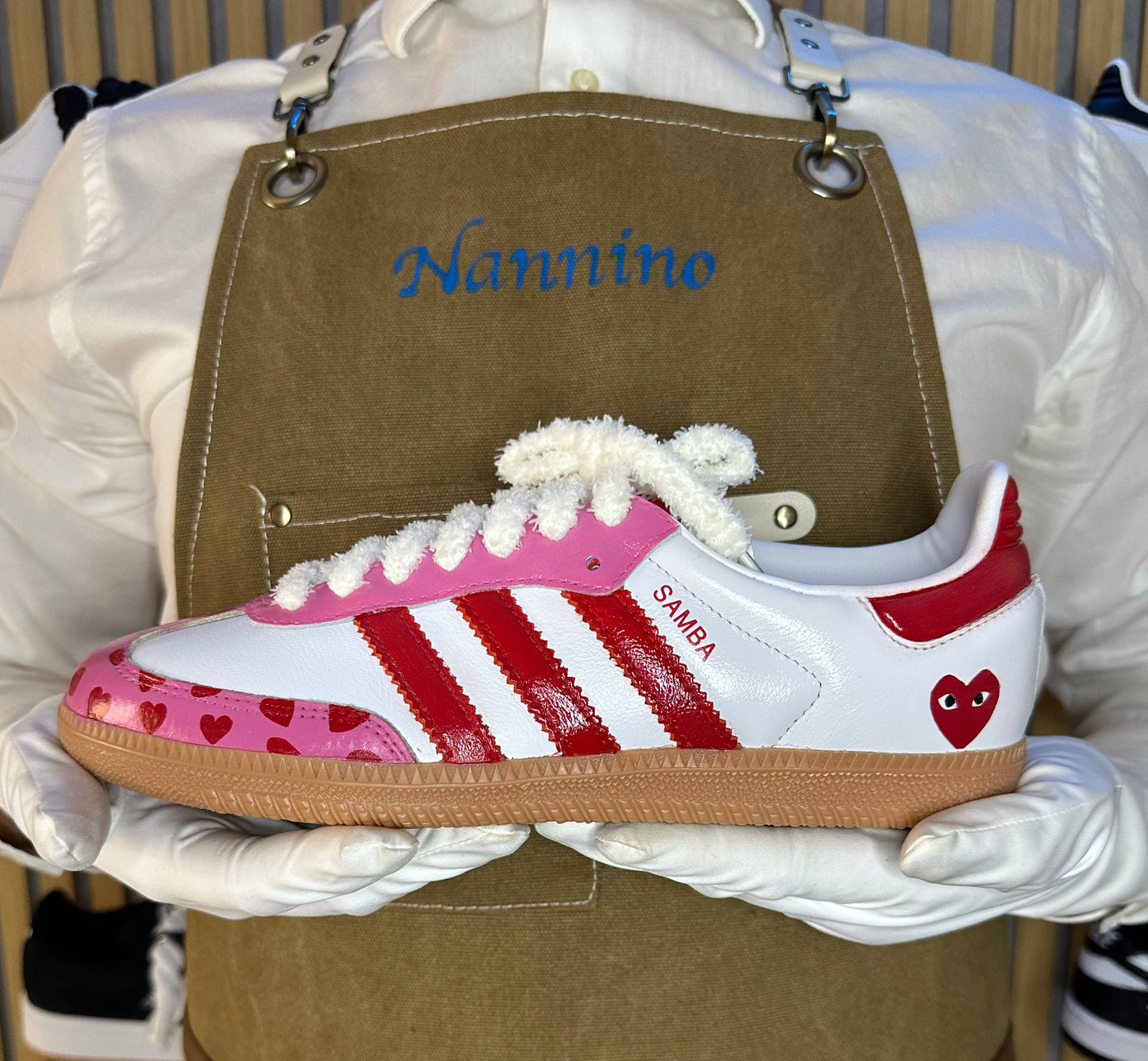 ADIDAS SAMBA CUSTOM stile cdg