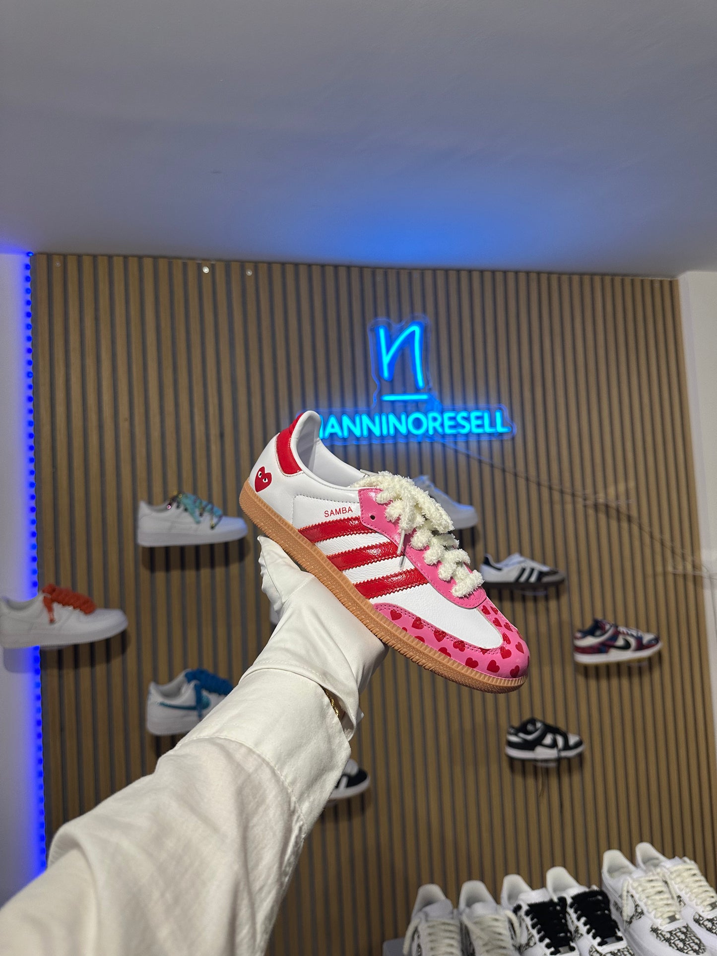 ADIDAS SAMBA CUSTOM stile cdg