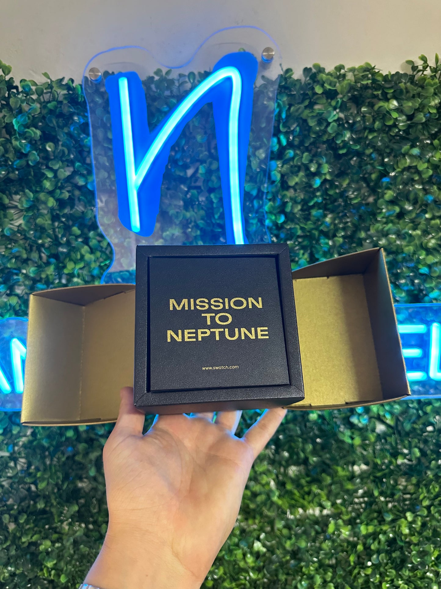 Swatch x omega neptun gold