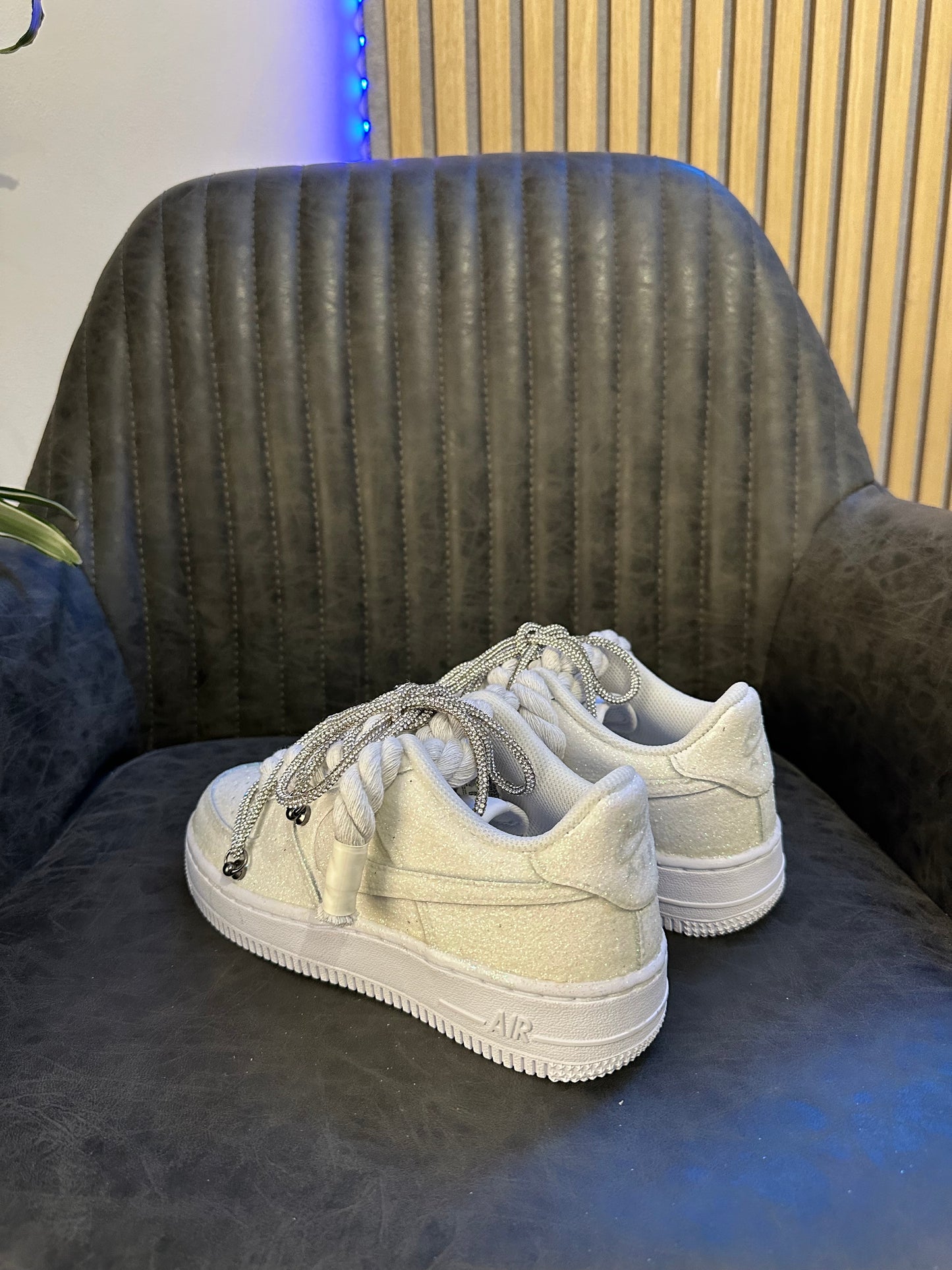 AIR FORCE GLITTER + ROPE LACE + EXTRA GLITTER