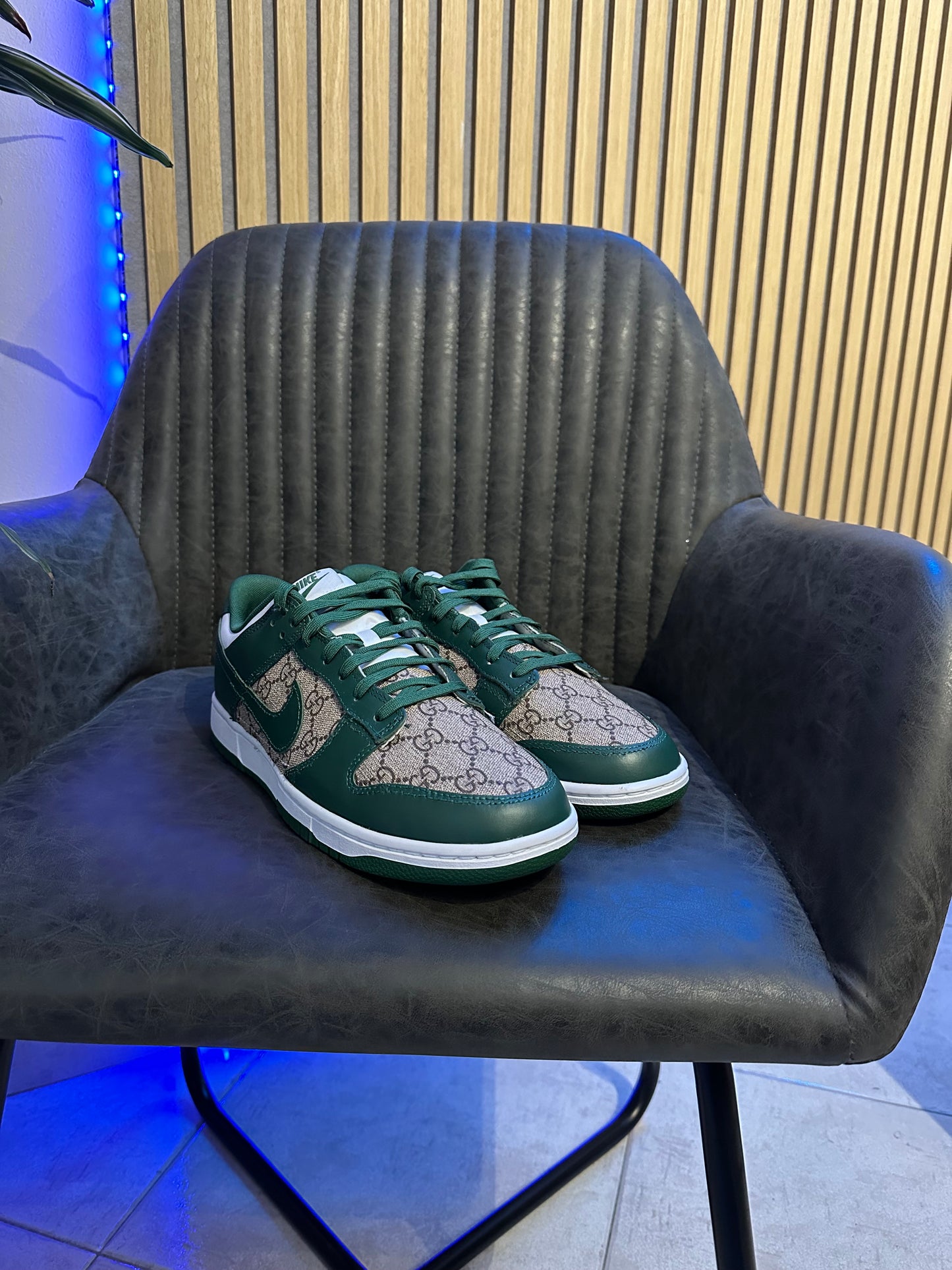 DUNK LOW MICHIGAN STATE CUSTOM PATTERN