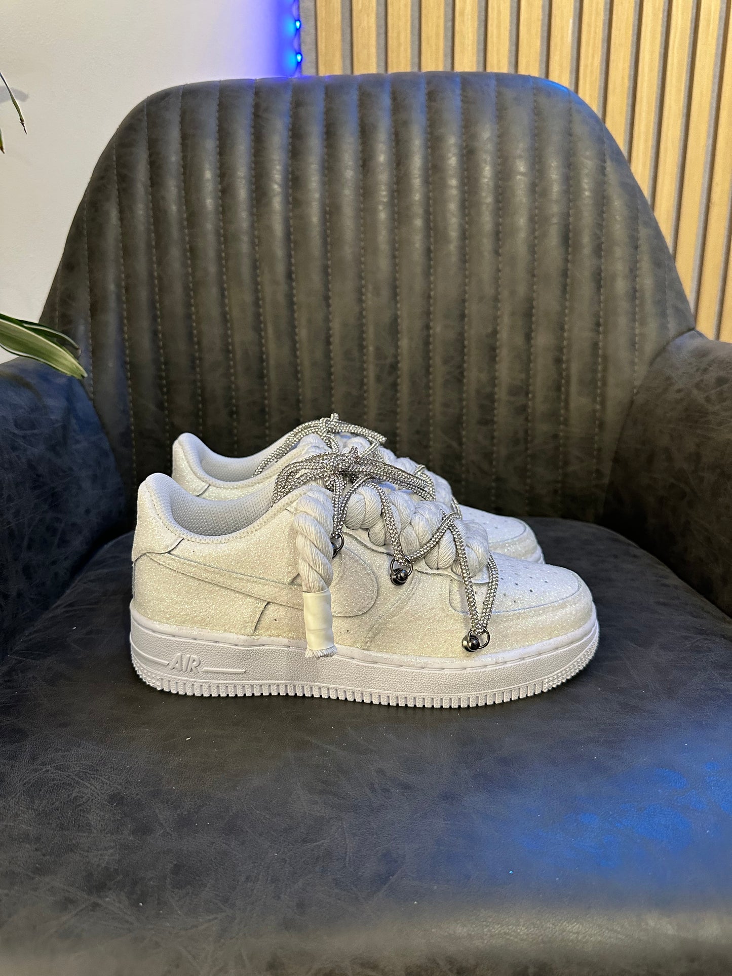 AIR FORCE GLITTER + ROPE LACE + EXTRA GLITTER