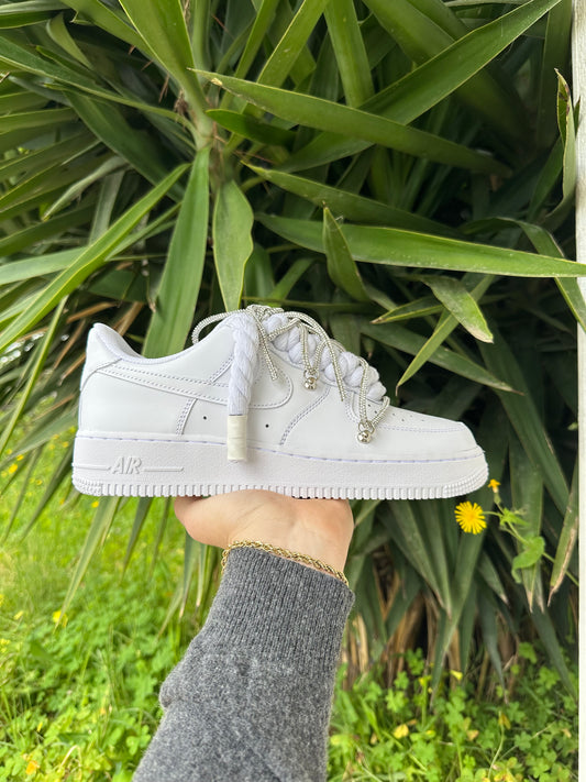 AIR FORCE ROPE LACES + GLITTER LACES