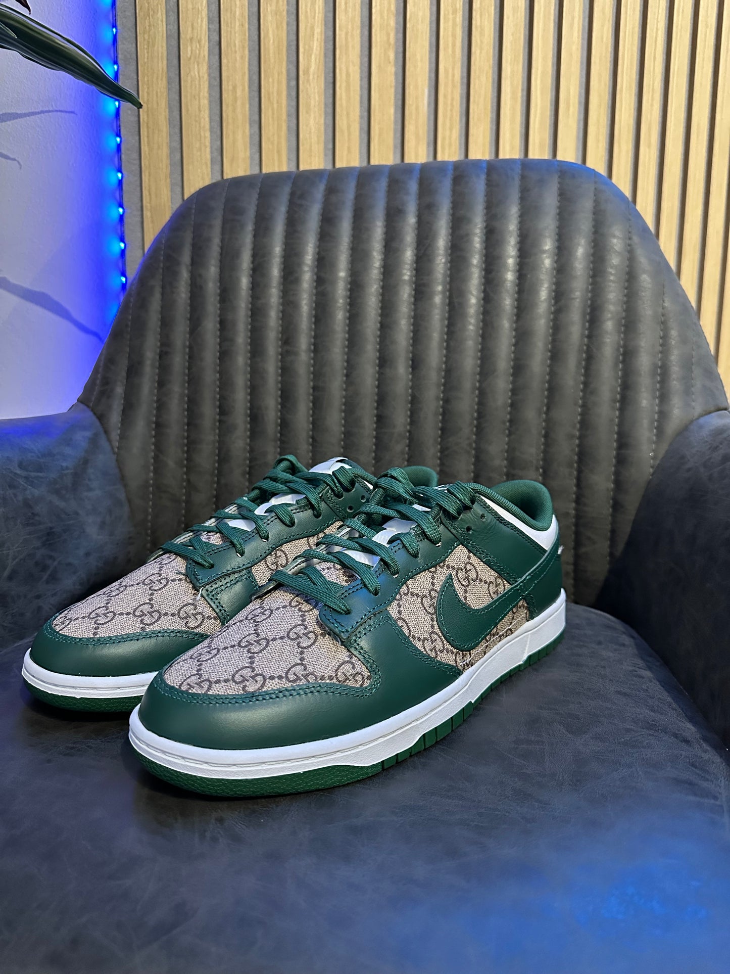 DUNK LOW MICHIGAN STATE CUSTOM PATTERN