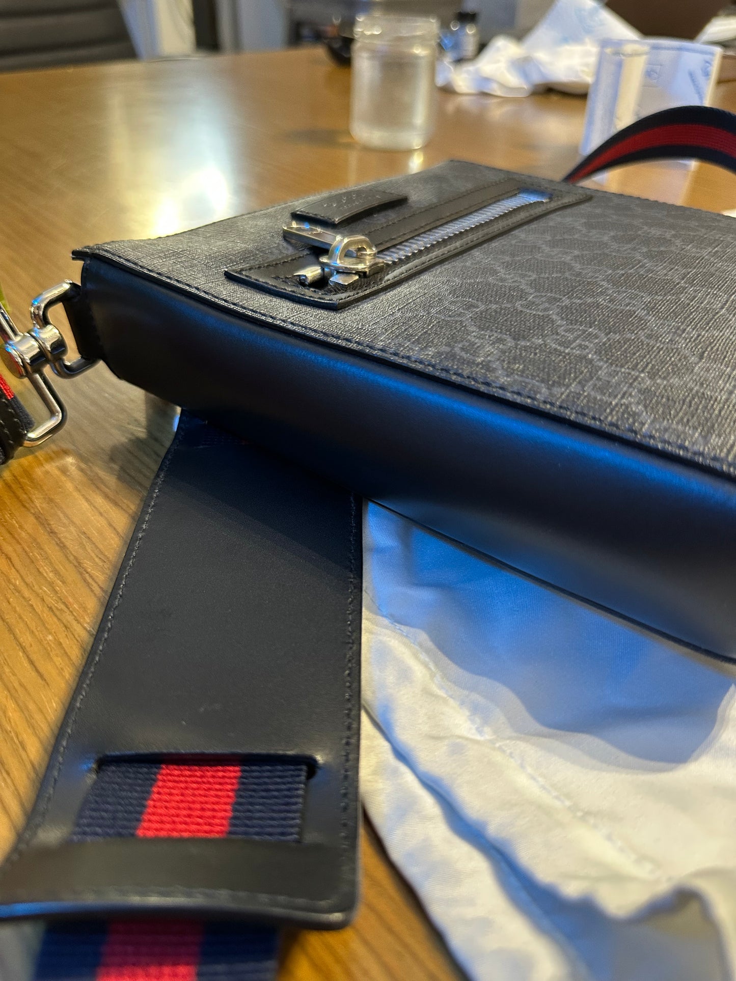 TRACOLLA GUCCI MESSENGER GG SUPREME SMALL