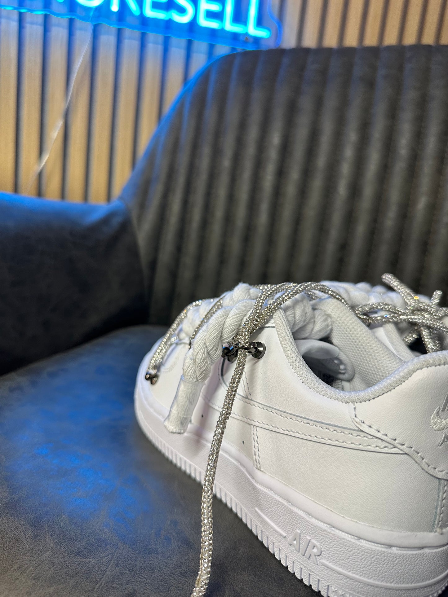 AIR FORCE ROPE LACES + EXTRA GLITTER