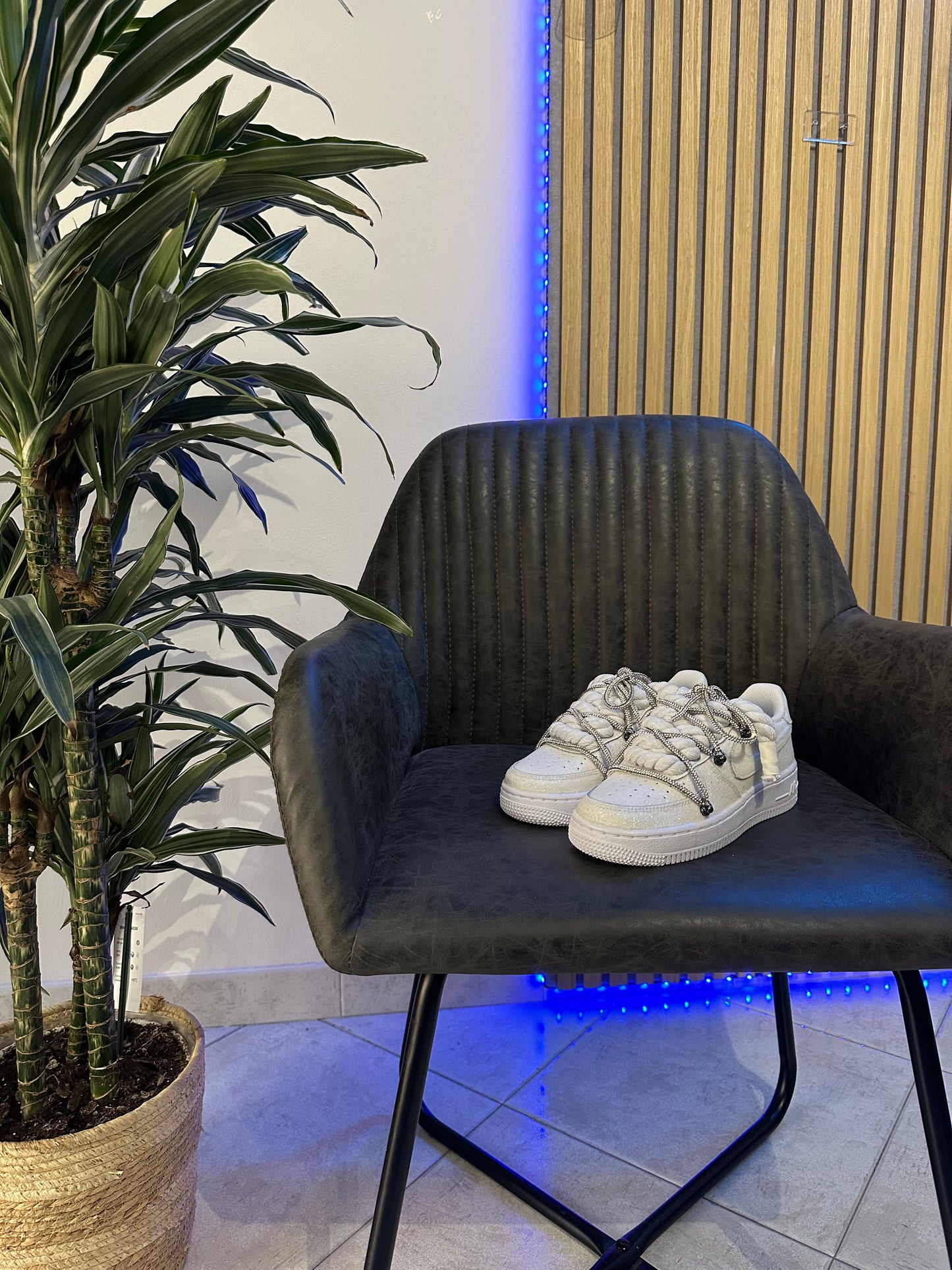 AIR FORCE GLITTER + ROPE LACE + EXTRA GLITTER