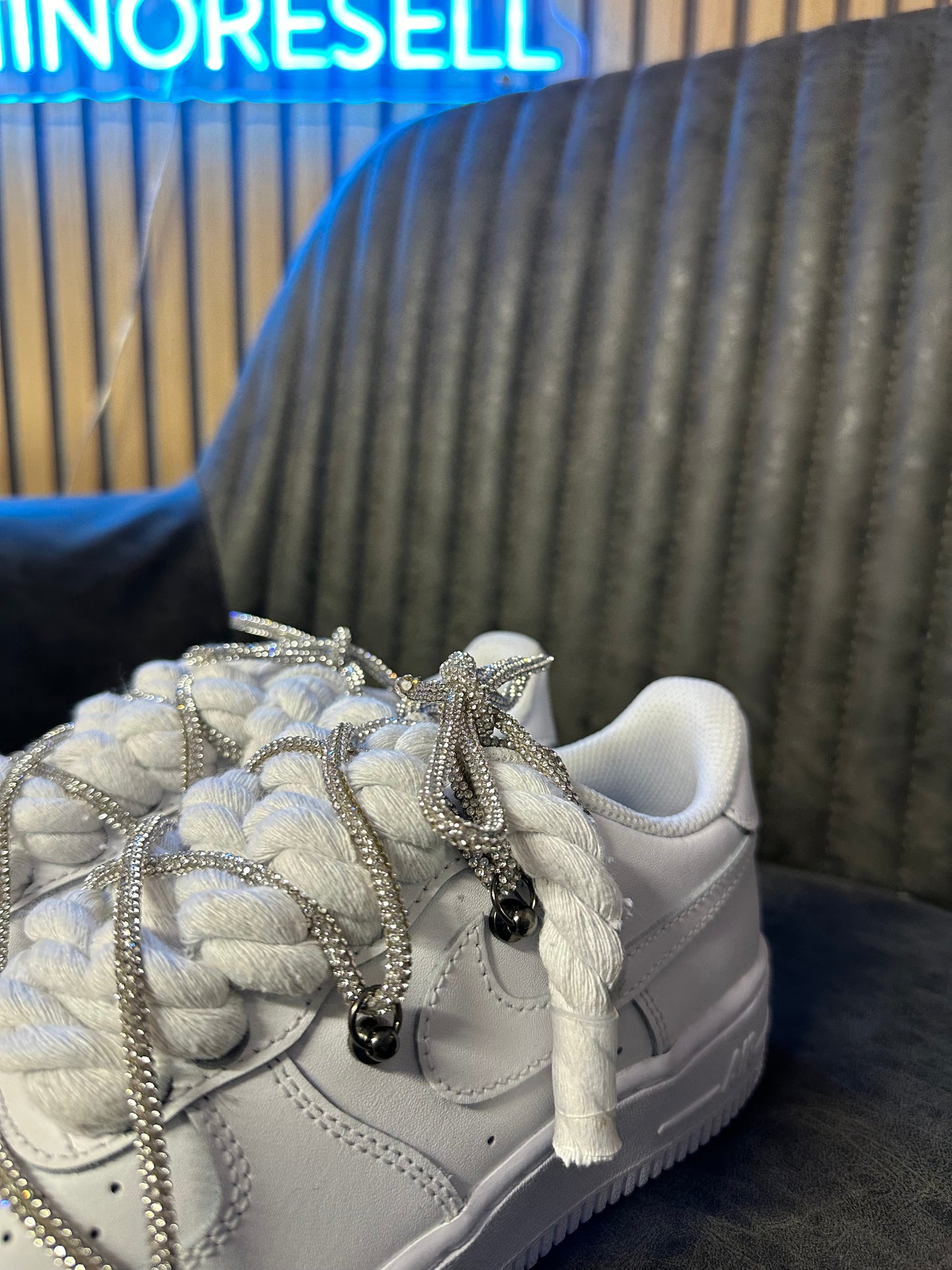 AIR FORCE ROPE LACES + EXTRA GLITTER