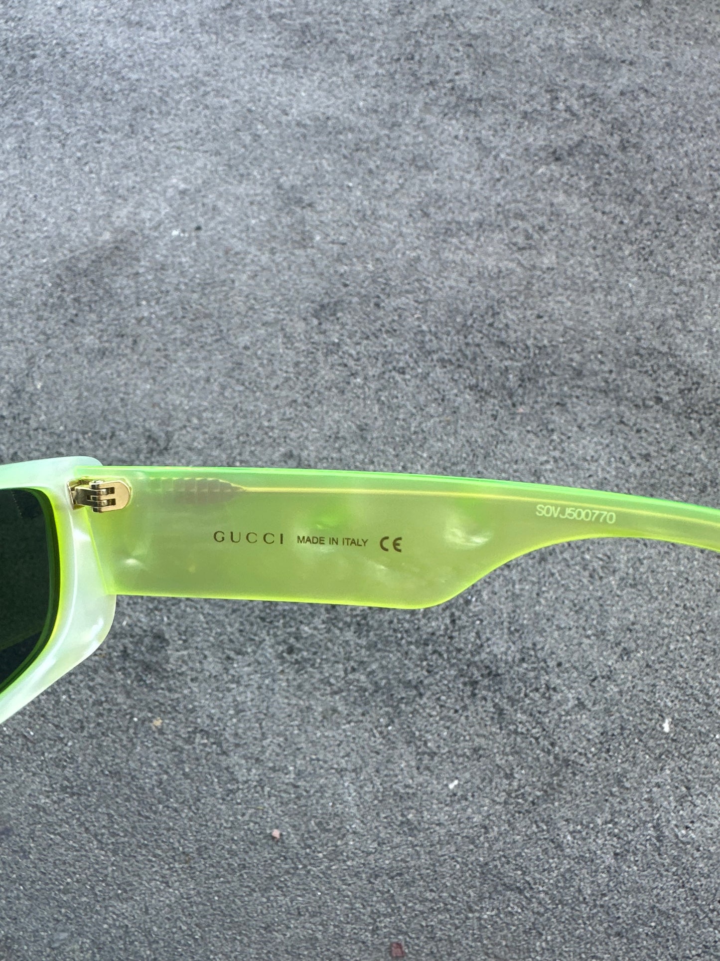Occhiale Gucci Giallo