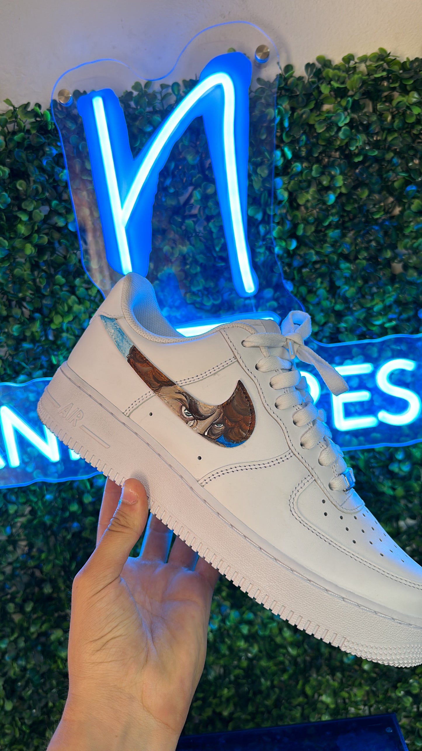 AIR FORCE SWOOSH CUSTOM ANGELO CADUTO