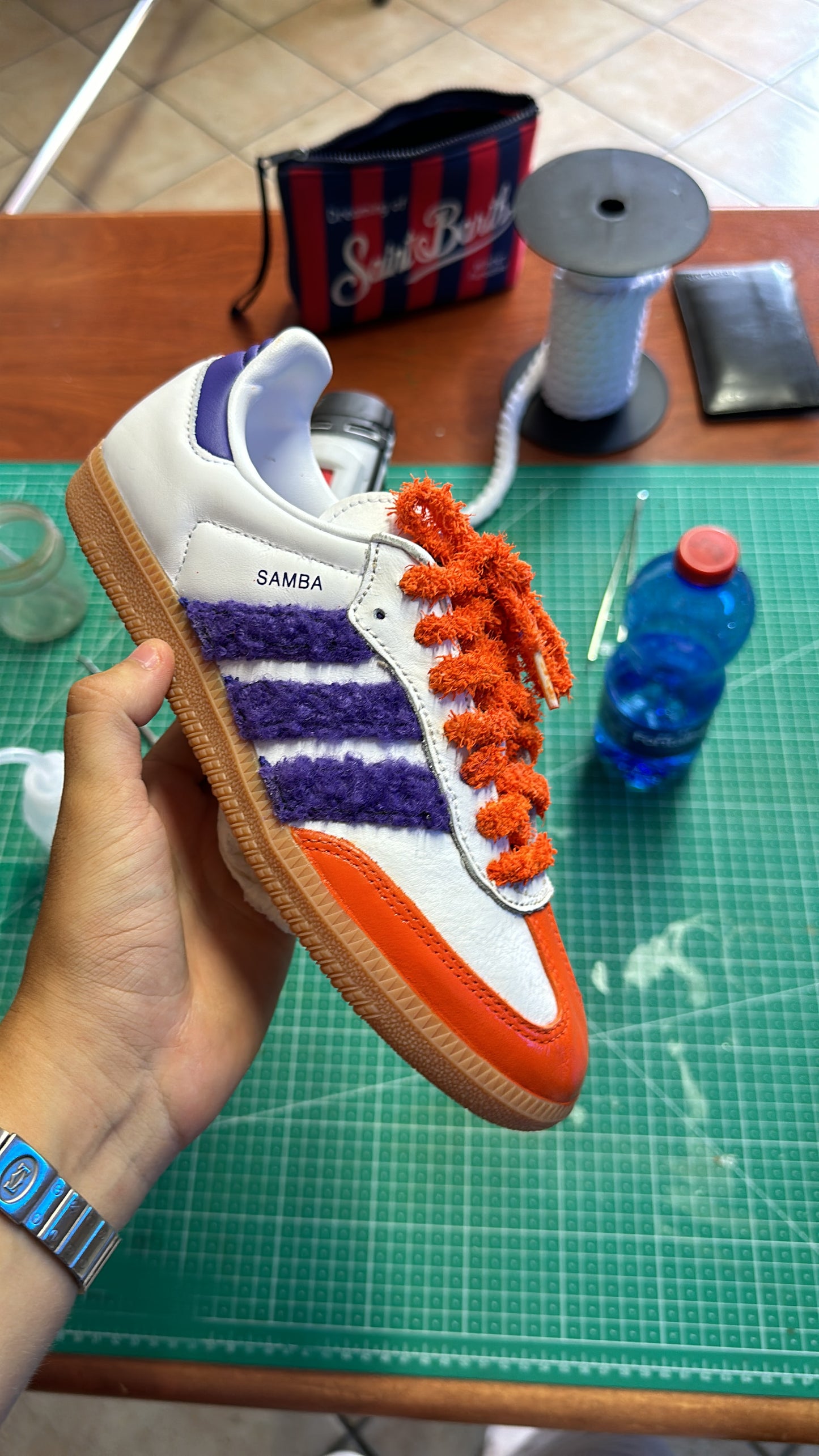 ADIDAS SAMBA CUSTOM X OMBRA