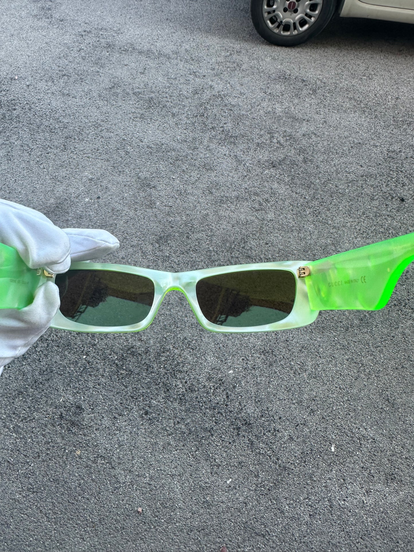 Occhiale Gucci verde