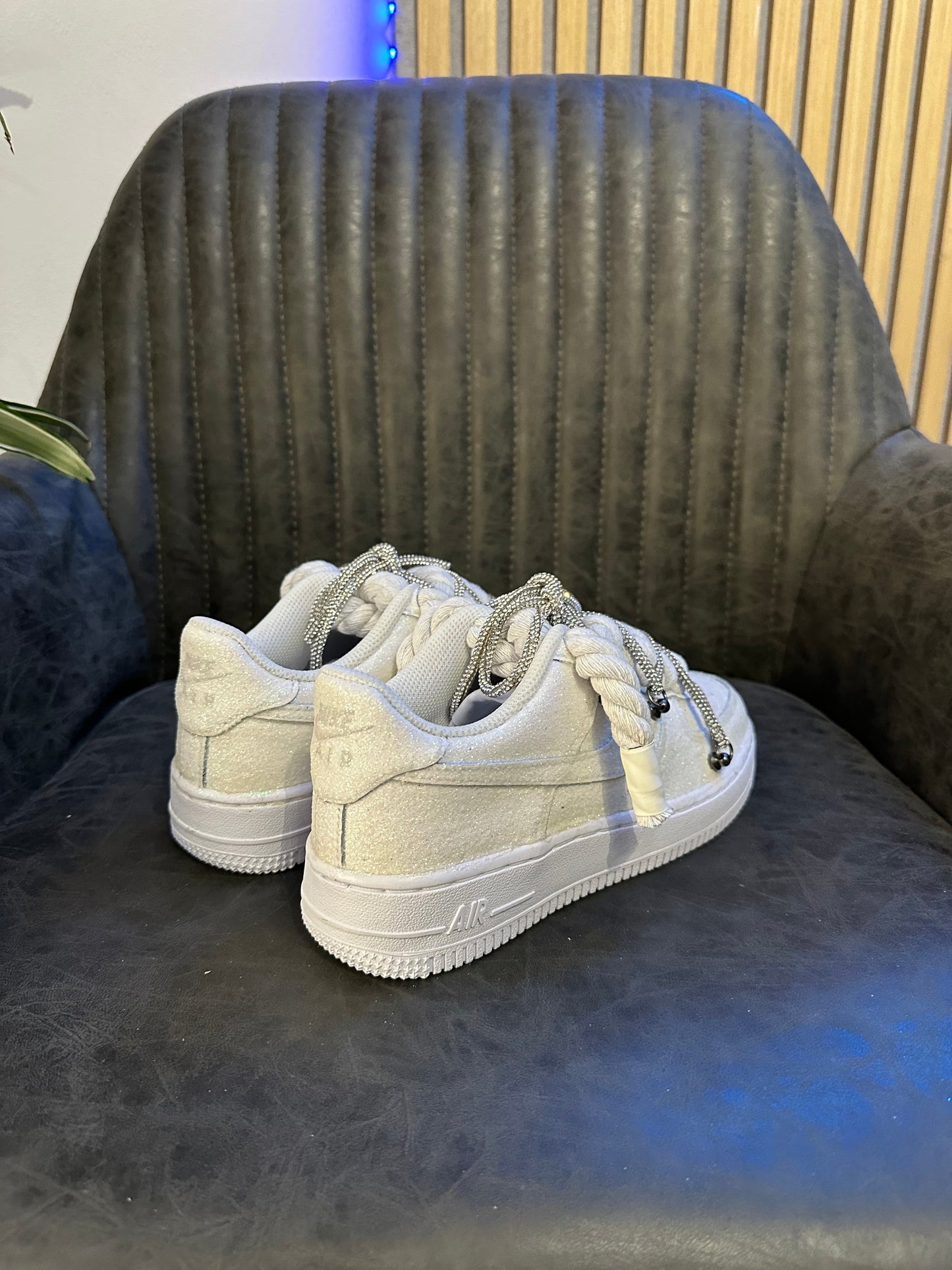 AIR FORCE GLITTER + ROPE LACE + EXTRA GLITTER