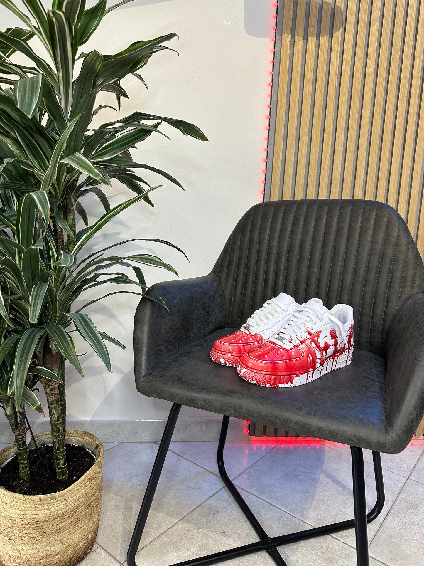 Air force custom red blood