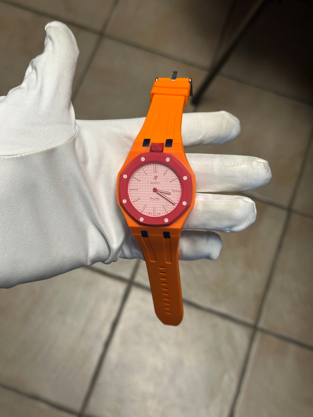 Swatch x Audemars octo rosso NUOVO