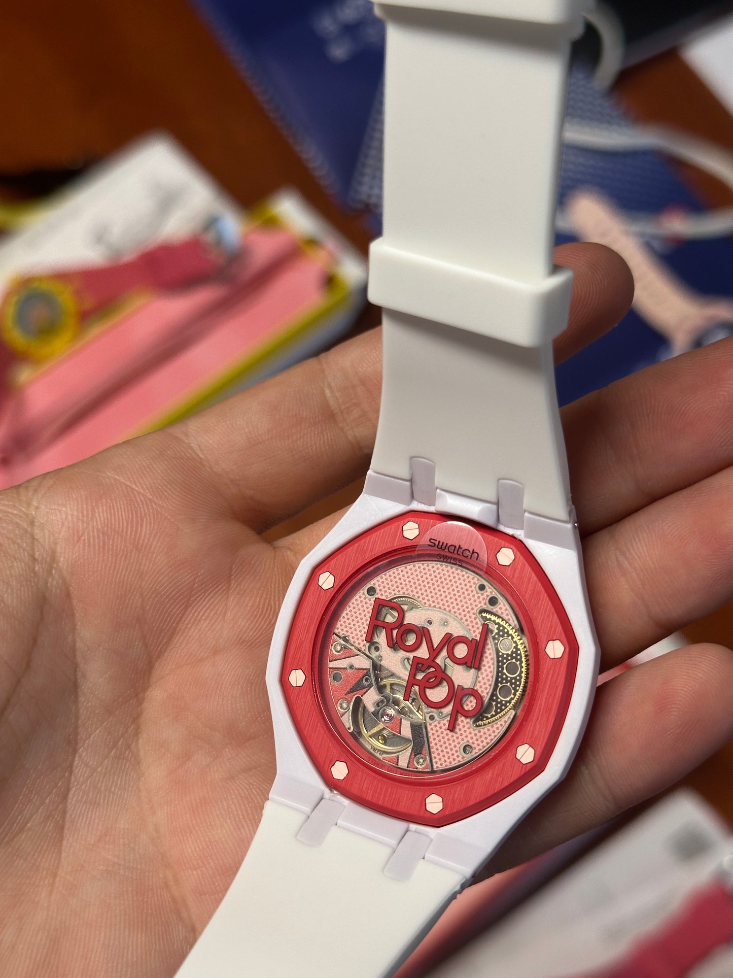 Swatch x Audemars octo rosso NUOVO