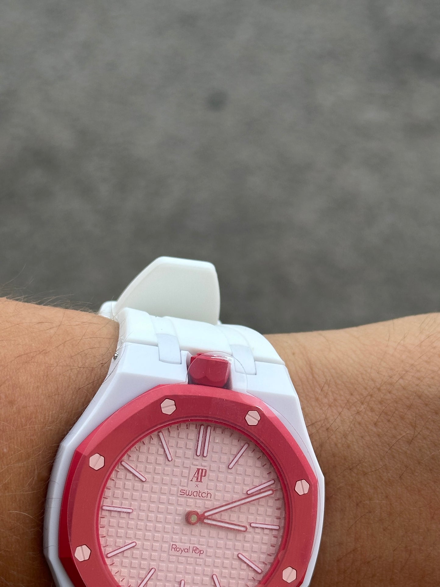Swatch x Audemars octo rosso NUOVO