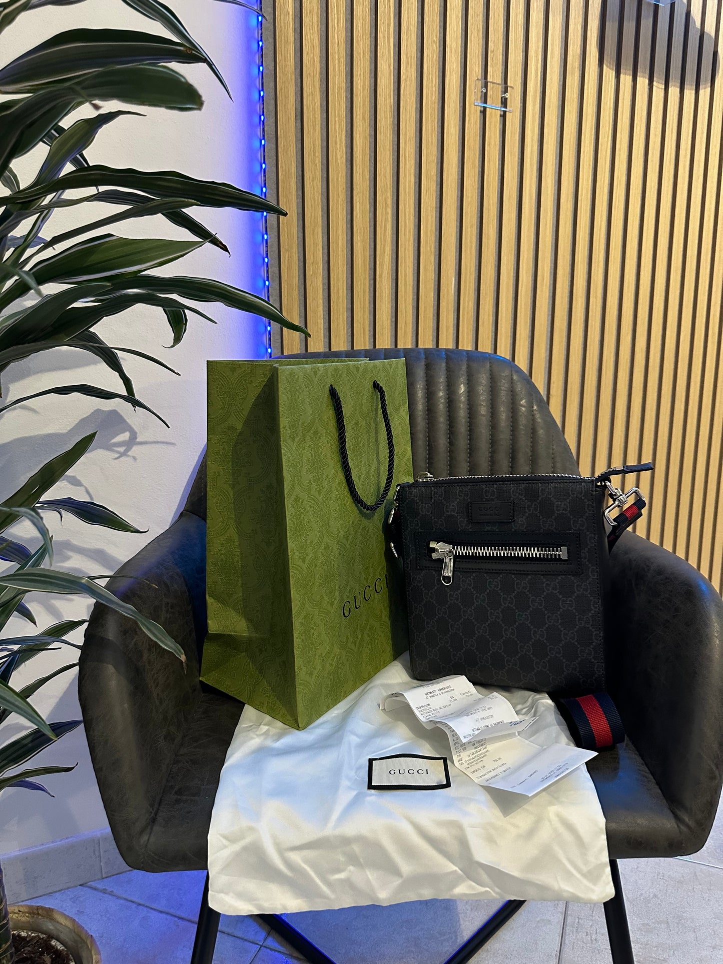 TRACOLLA GUCCI MESSENGER GG SUPREME SMALL