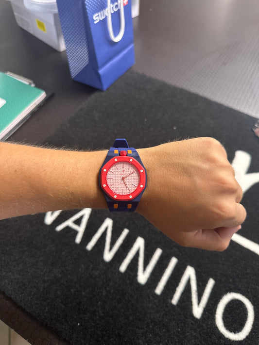 Swatch x Audemars octo rosso NUOVO