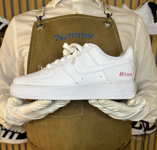 AIR FORCE PERSONALIZZAZIONE LATERALE