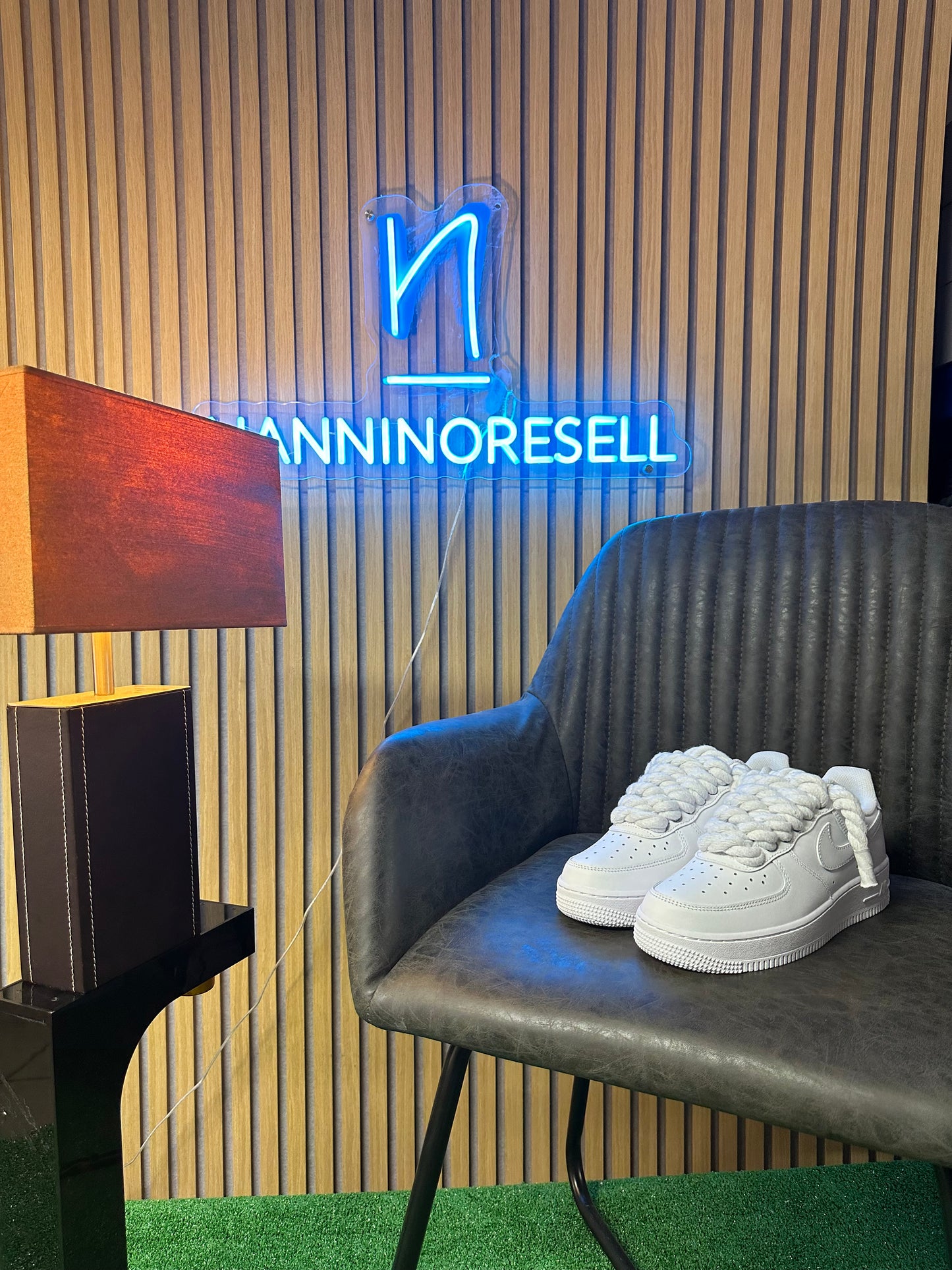 AIR FORCE 1 ROPE LACES white