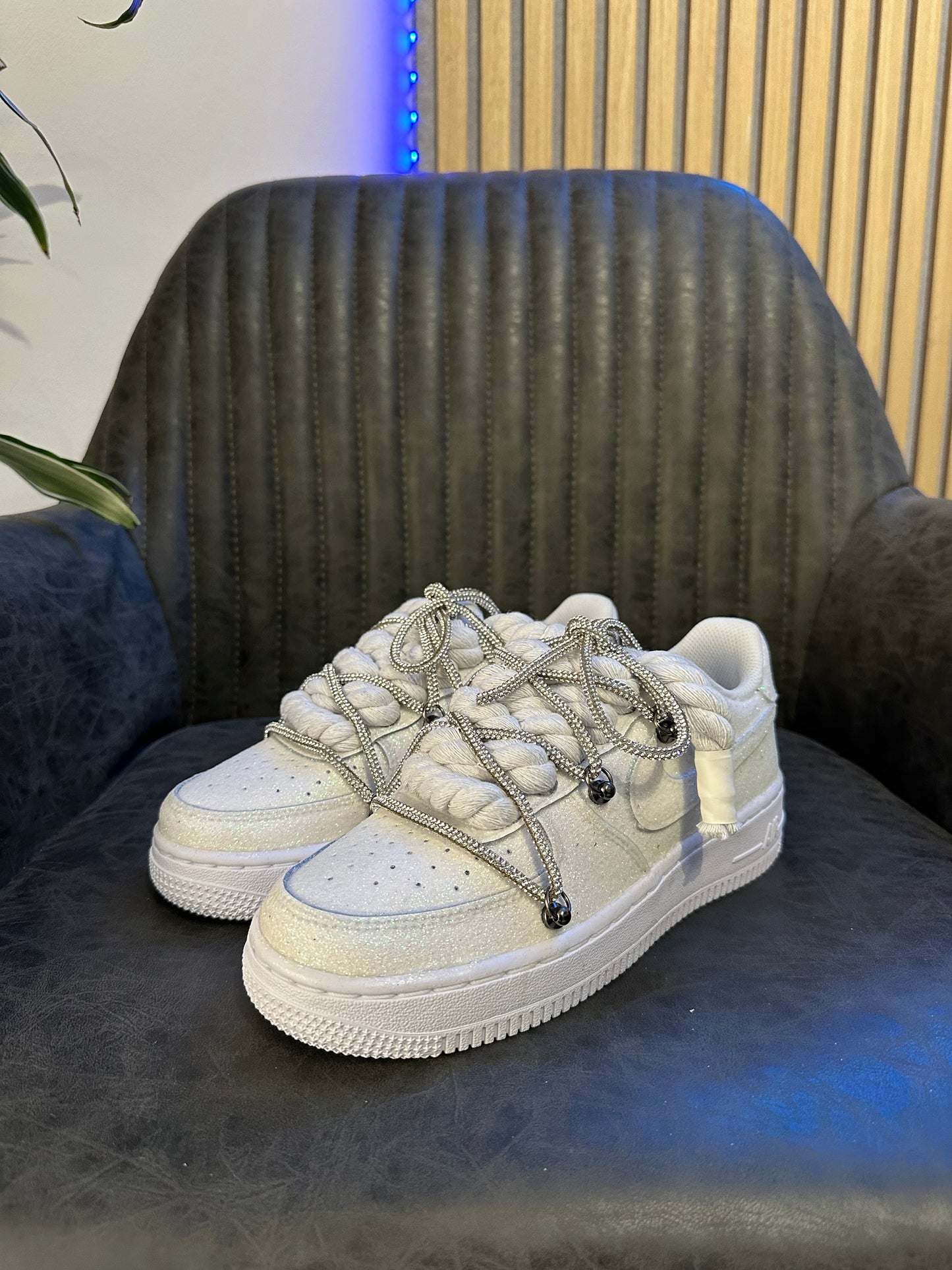 AIR FORCE GLITTER + ROPE LACE + EXTRA GLITTER