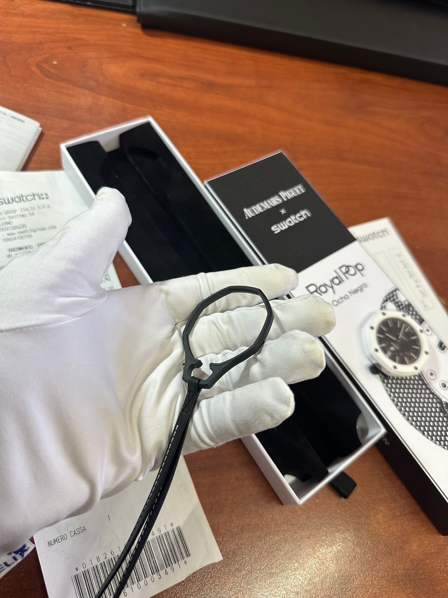 Swatch x Audemars piguet ocho negro