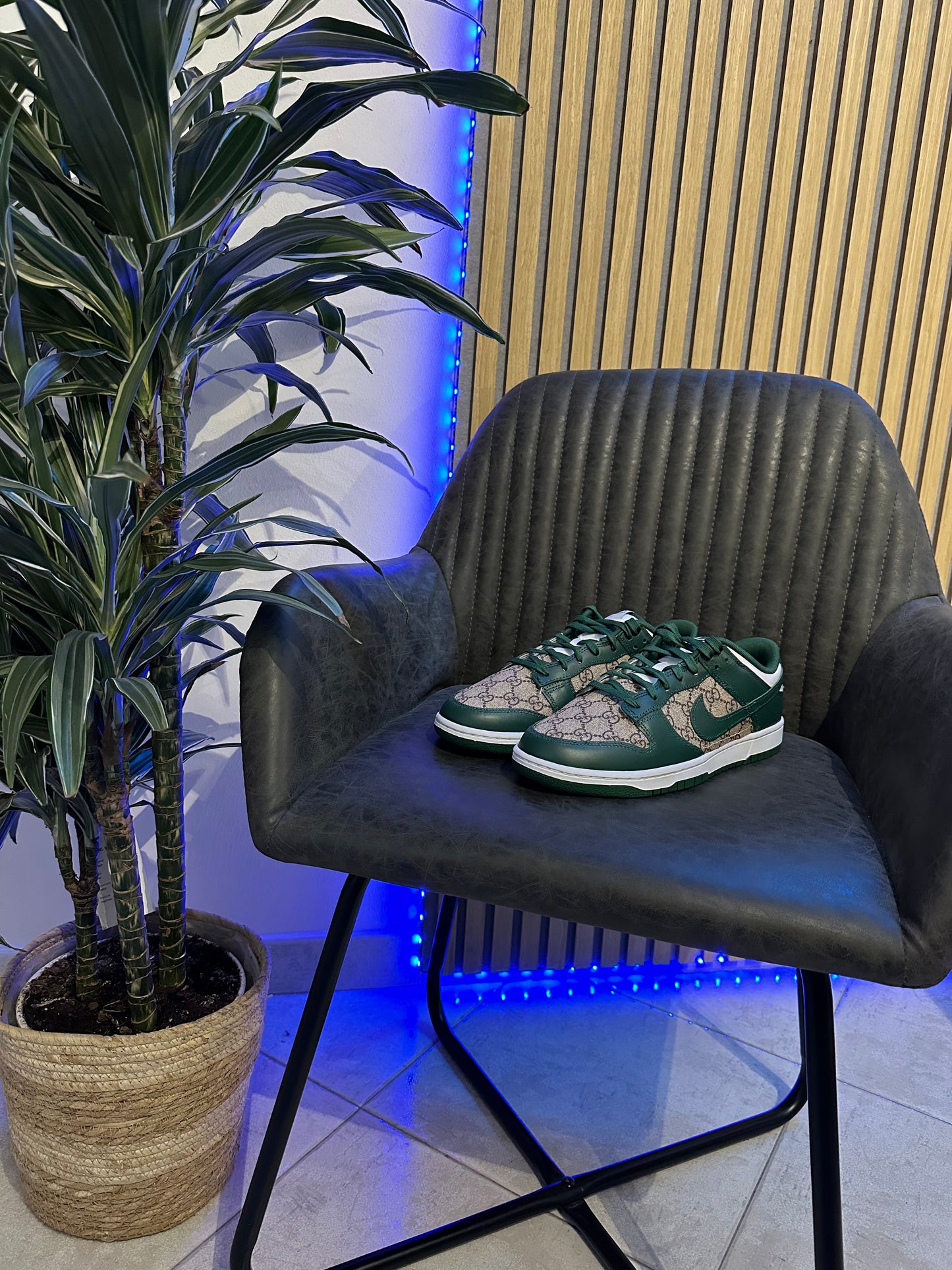 DUNK LOW MICHIGAN STATE CUSTOM PATTERN