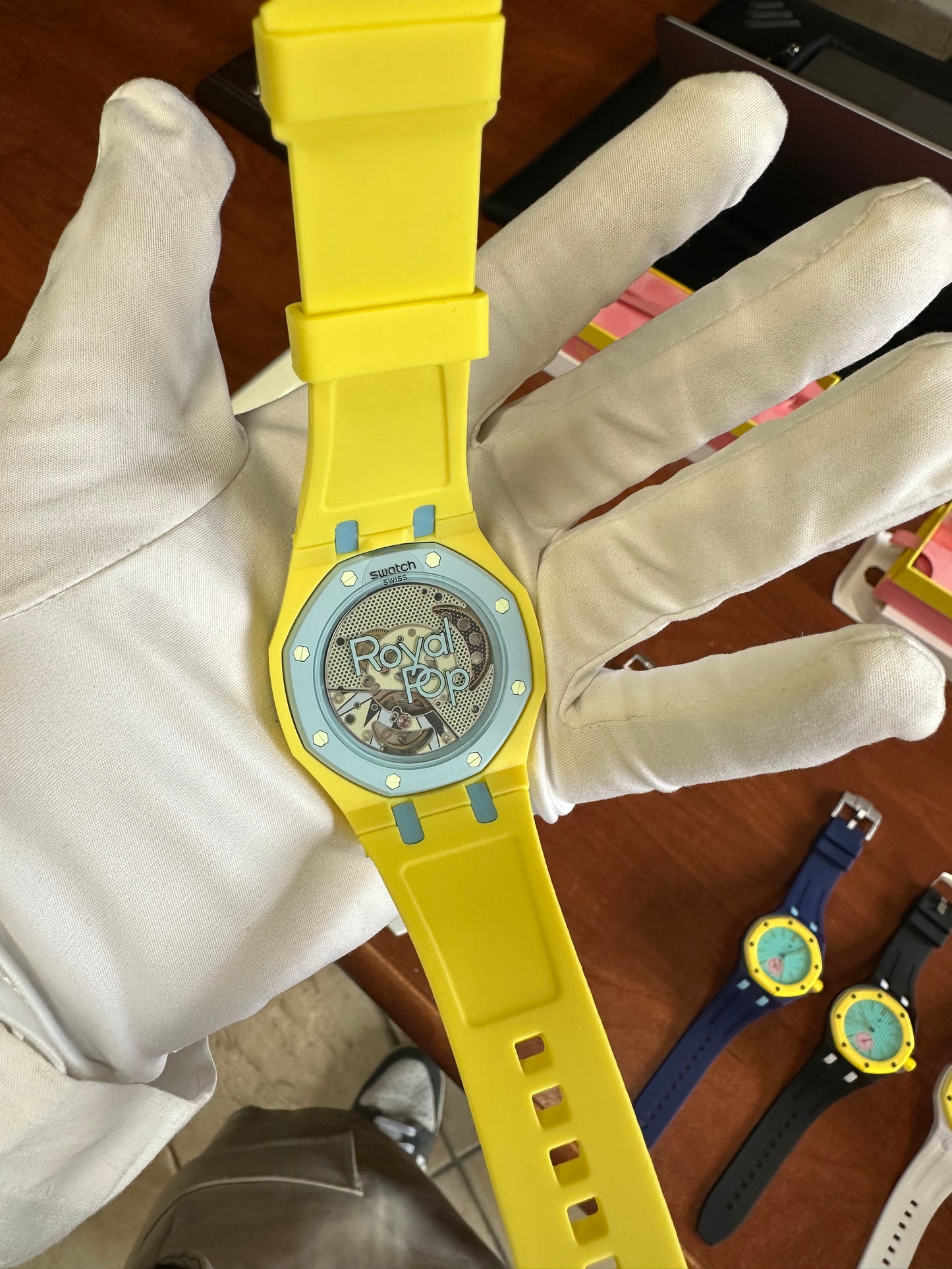 Swatch x AUDEMARS BLAUE ACHT