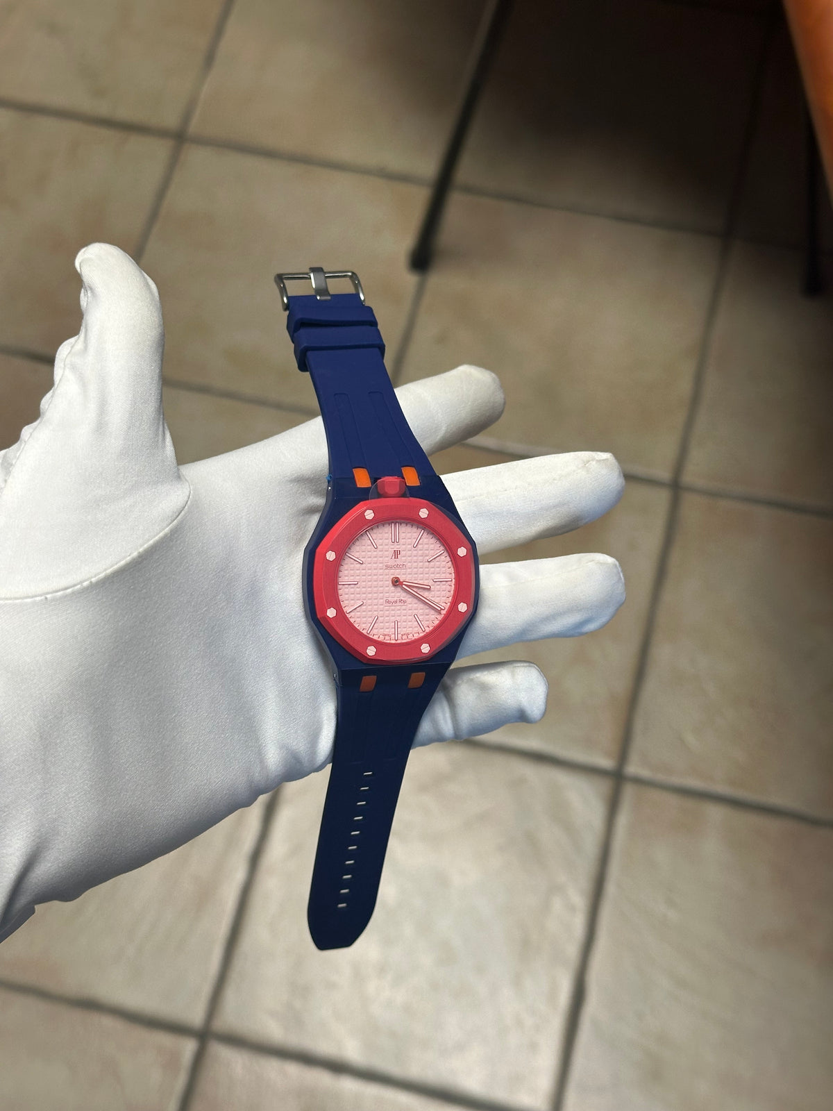 Swatch x Audemars octo rosso NUOVO