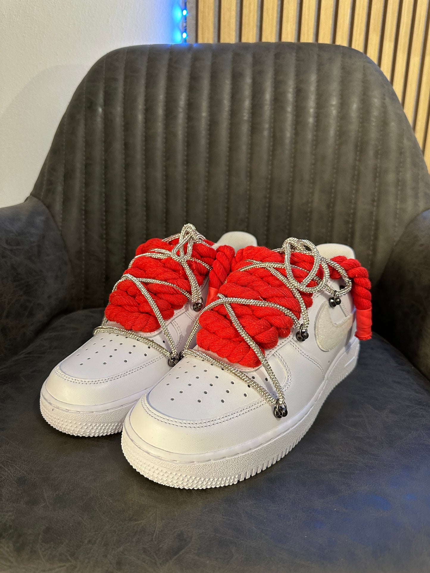 AIR FORCE ROPE LACES+SWOOSH GLITTER+EXTRA LACES GLITTER