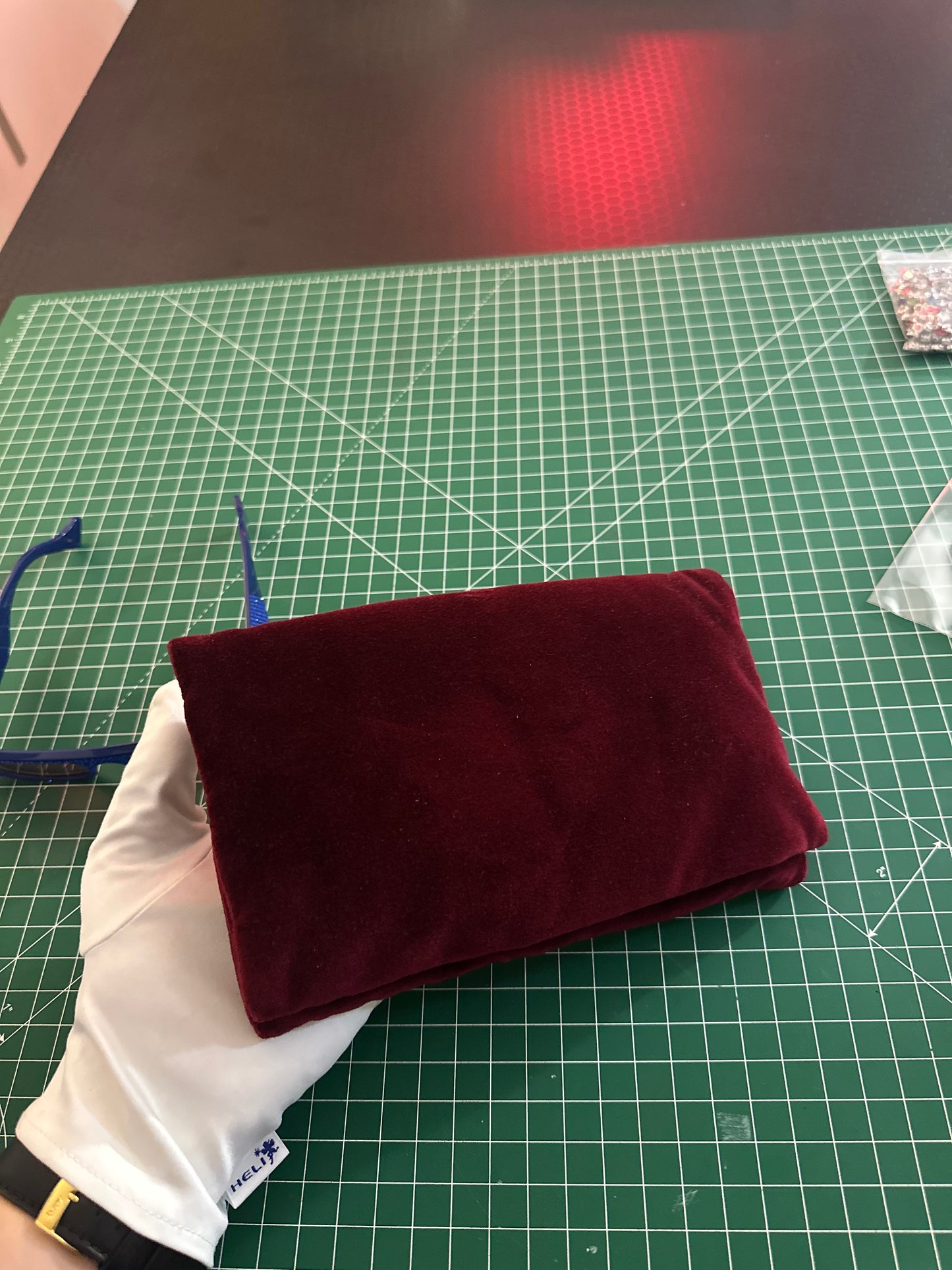 Occhiali Gucci blu con swarosky edizione limitata