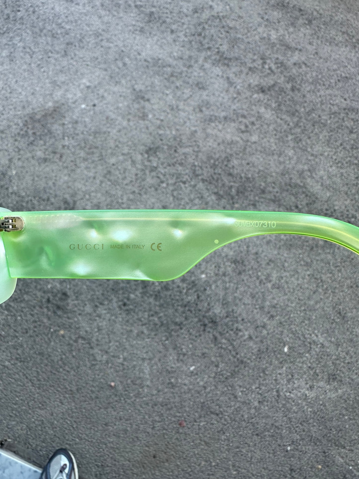 Occhiale Gucci verde