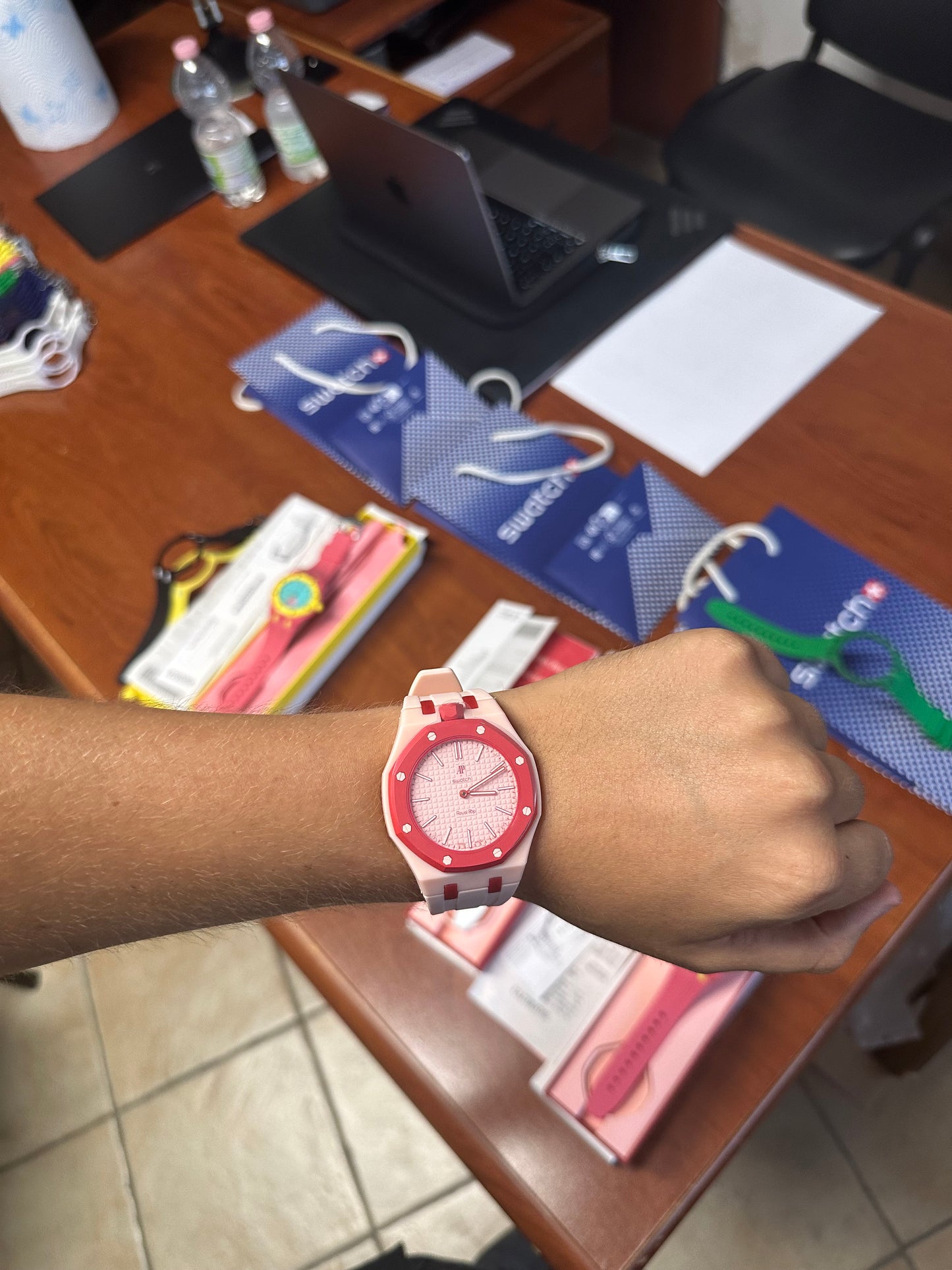 Swatch x Audemars octo rosso NUOVO