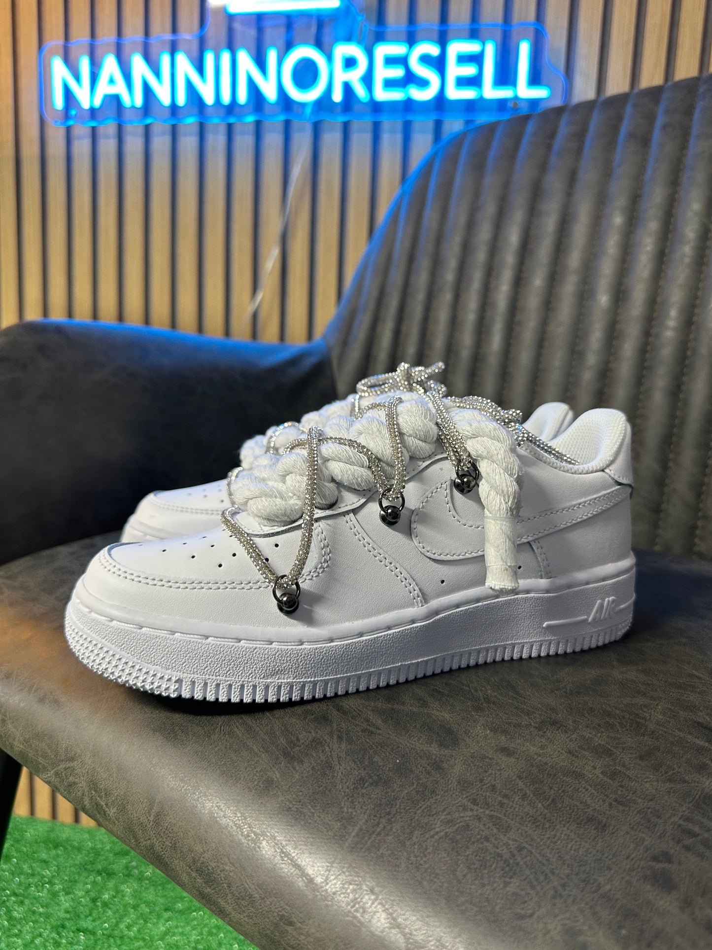 AIR FORCE ROPE LACES + EXTRA GLITTER