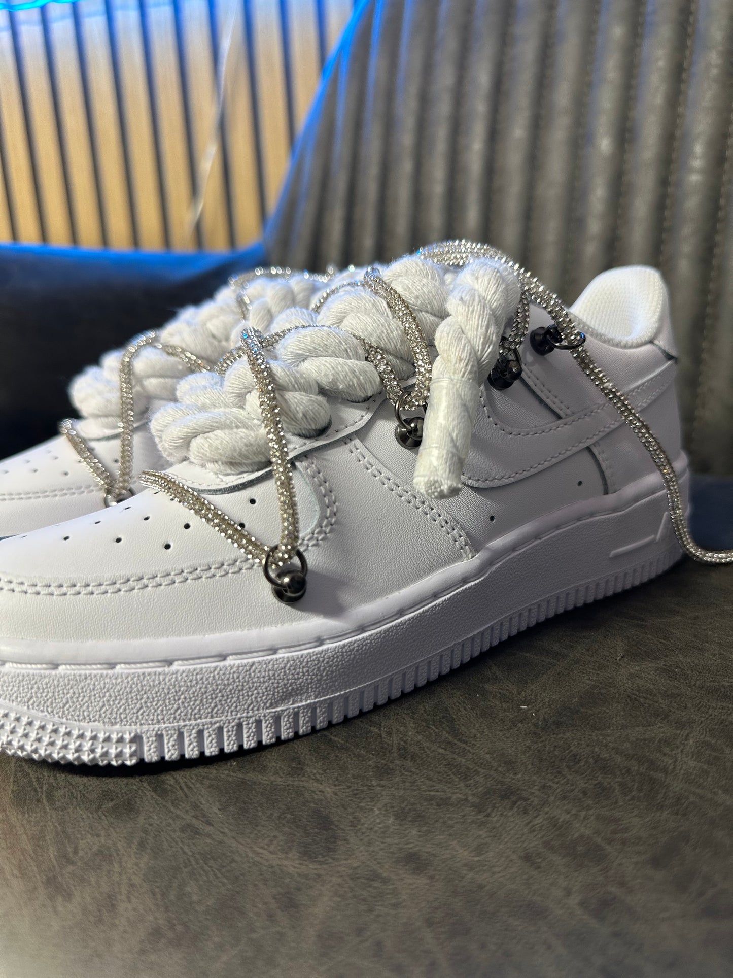 AIR FORCE ROPE LACES + EXTRA GLITTER