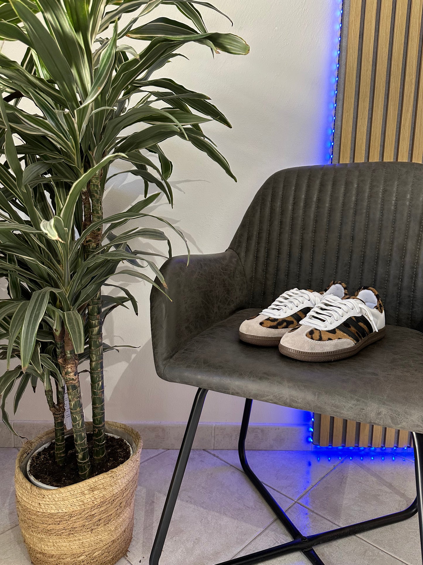 Adidas samba custom leopard 2.0