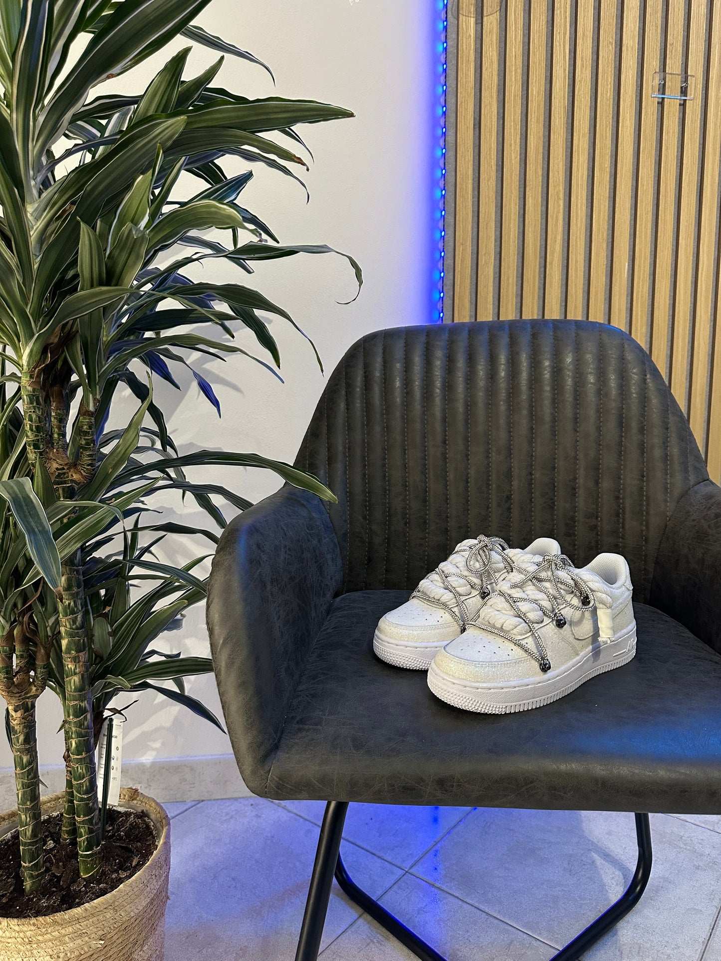 AIR FORCE GLITTER + ROPE LACE + EXTRA GLITTER