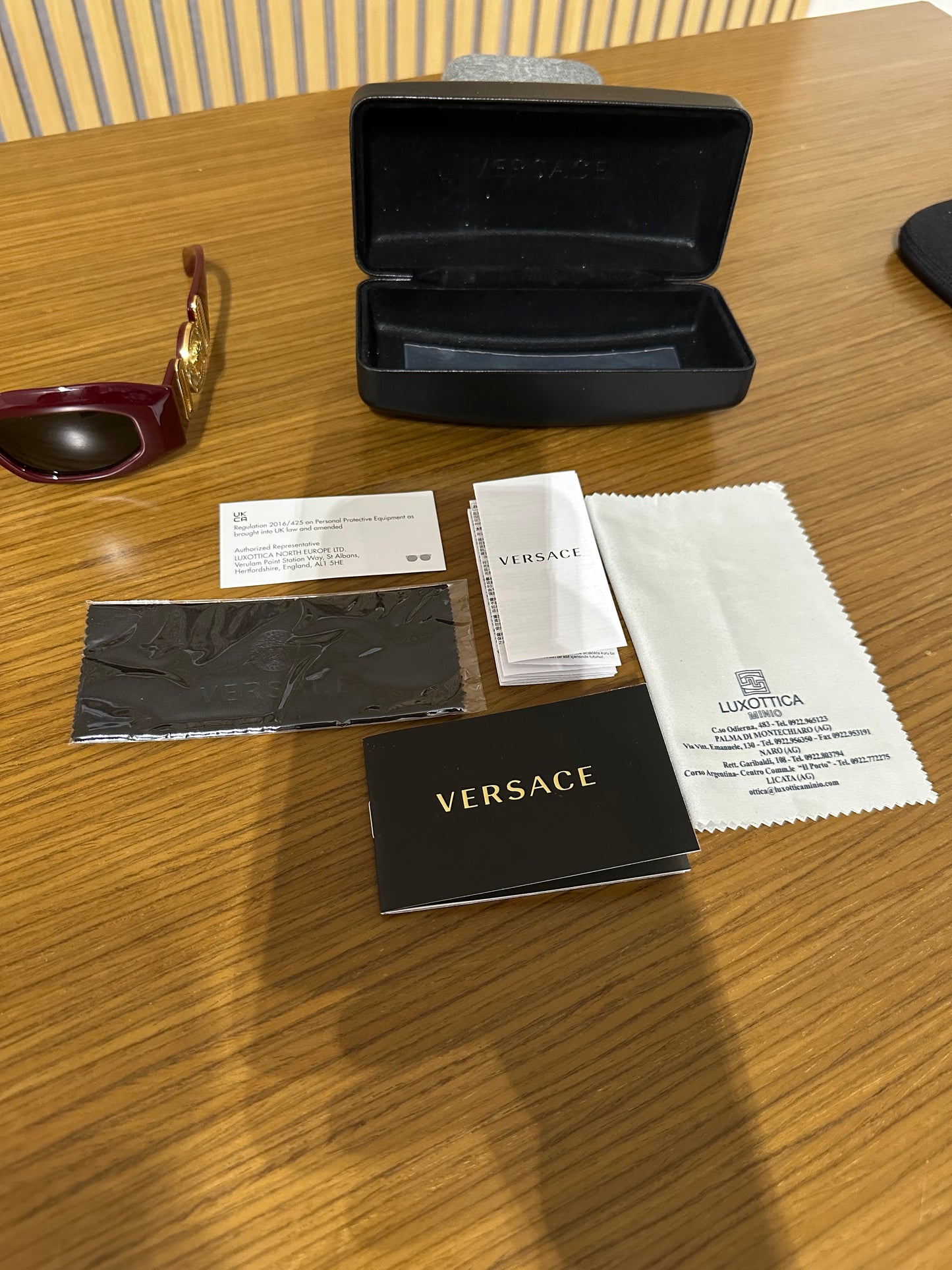 SUNGLASSES VERSACE