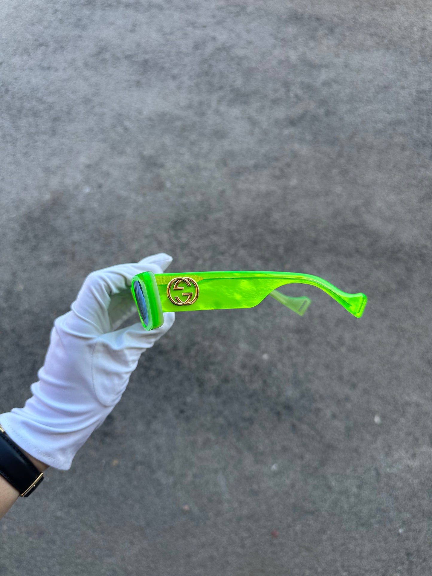 Occhiale Gucci verde