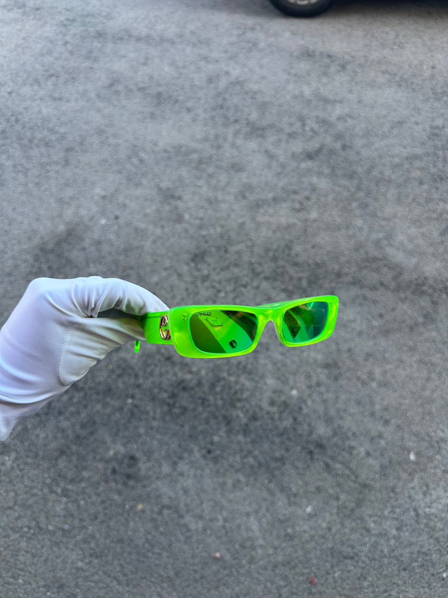 Occhiale Gucci verde