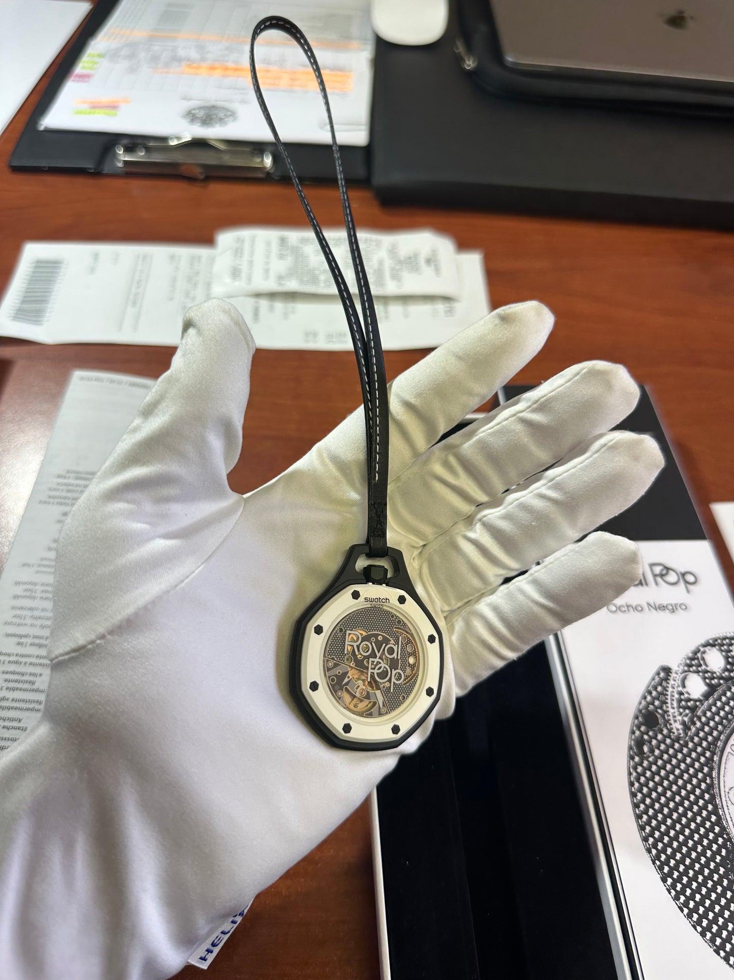 Swatch x Audemars piguet ocho negro