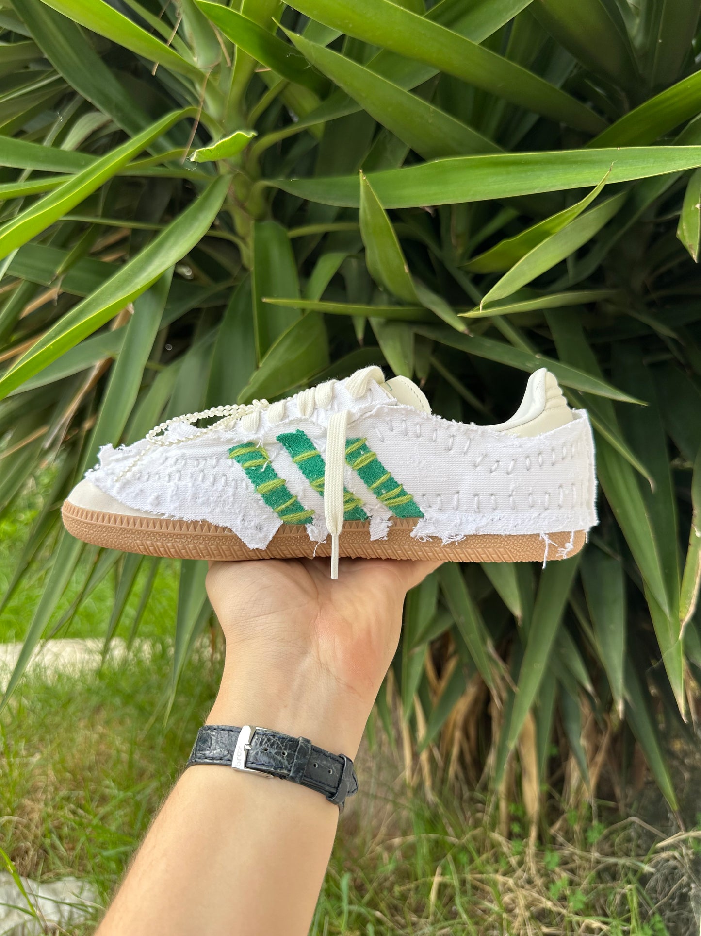 ADIDAS SAMBA CUSTOM DENIM WOOL 2.0