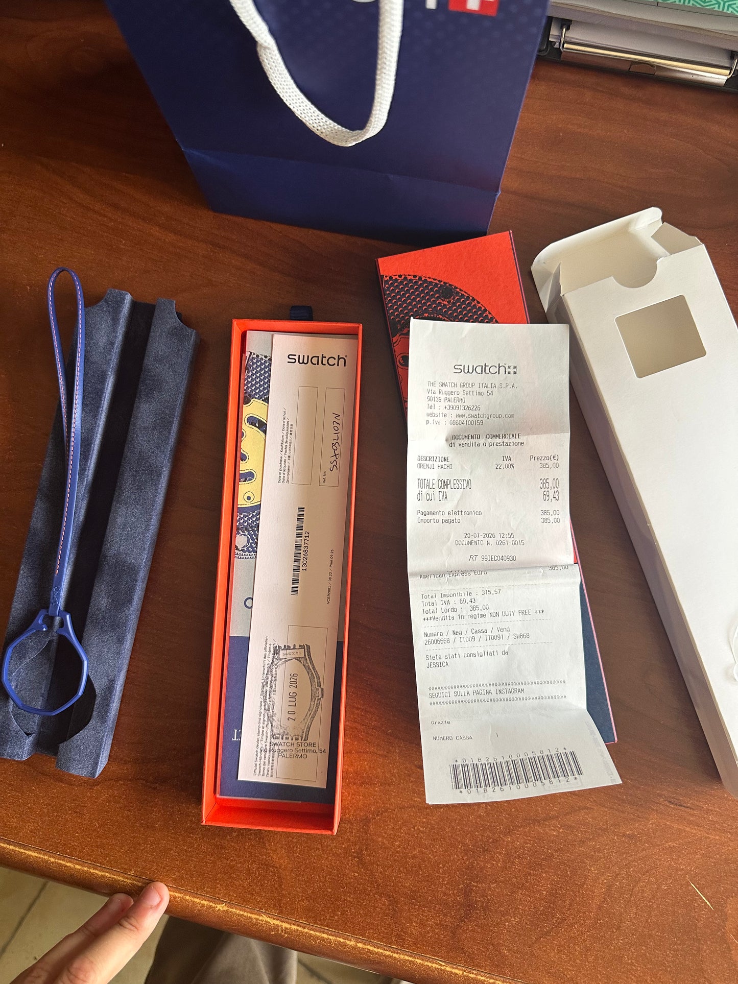 Swatch x Audemars orenji Hachi
