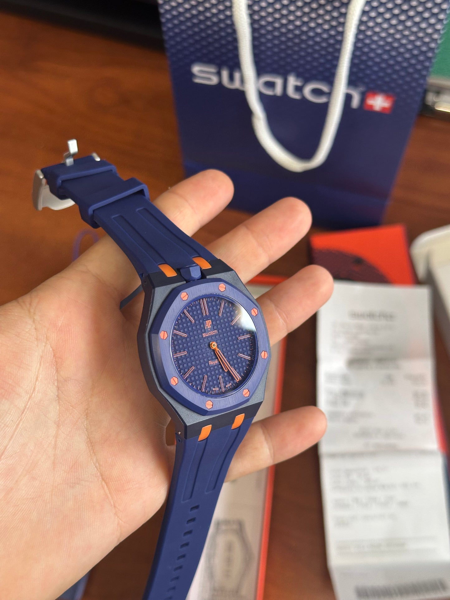 Swatch x Audemars orenji Hachi
