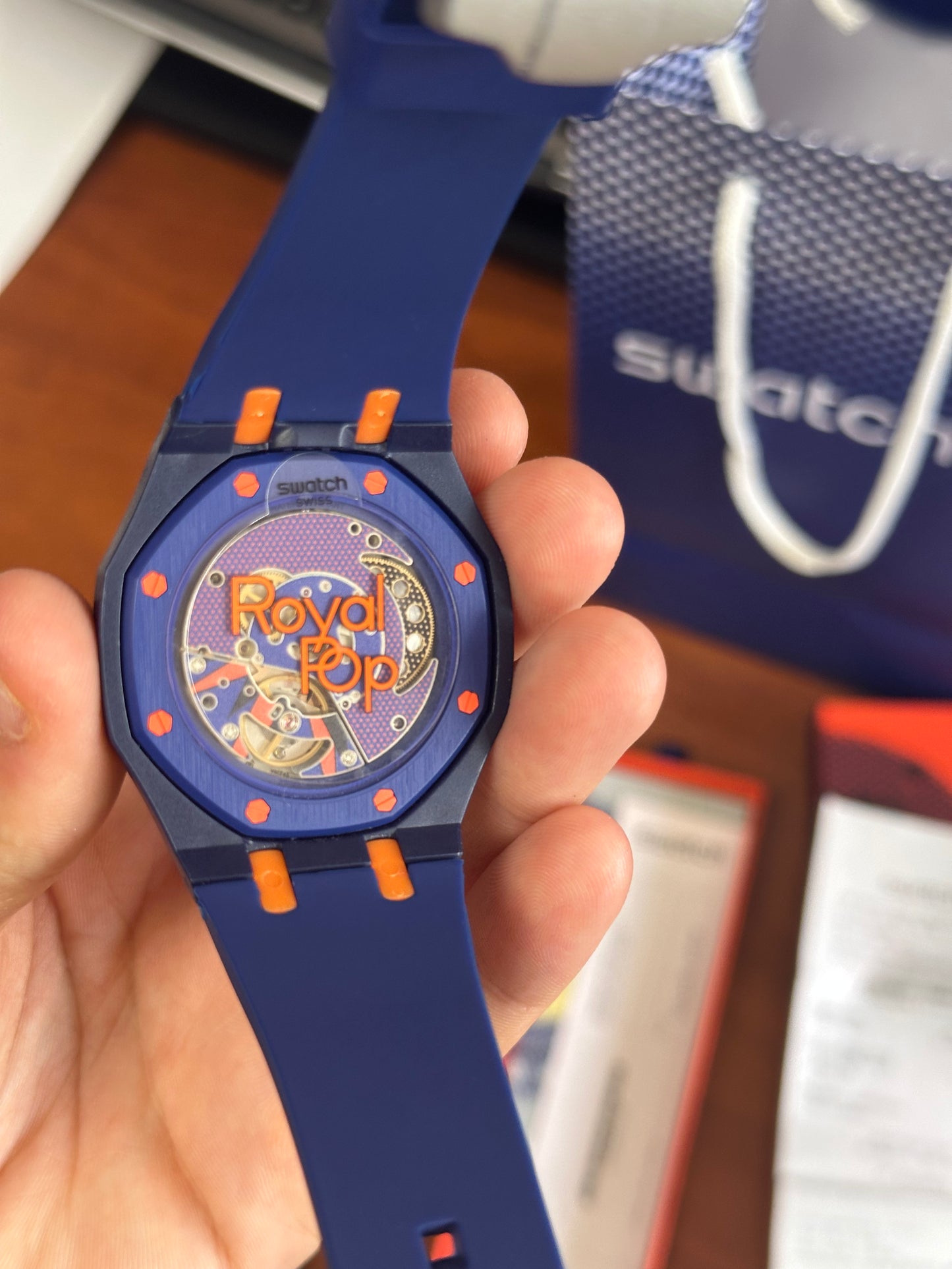 Swatch x Audemars orenji Hachi