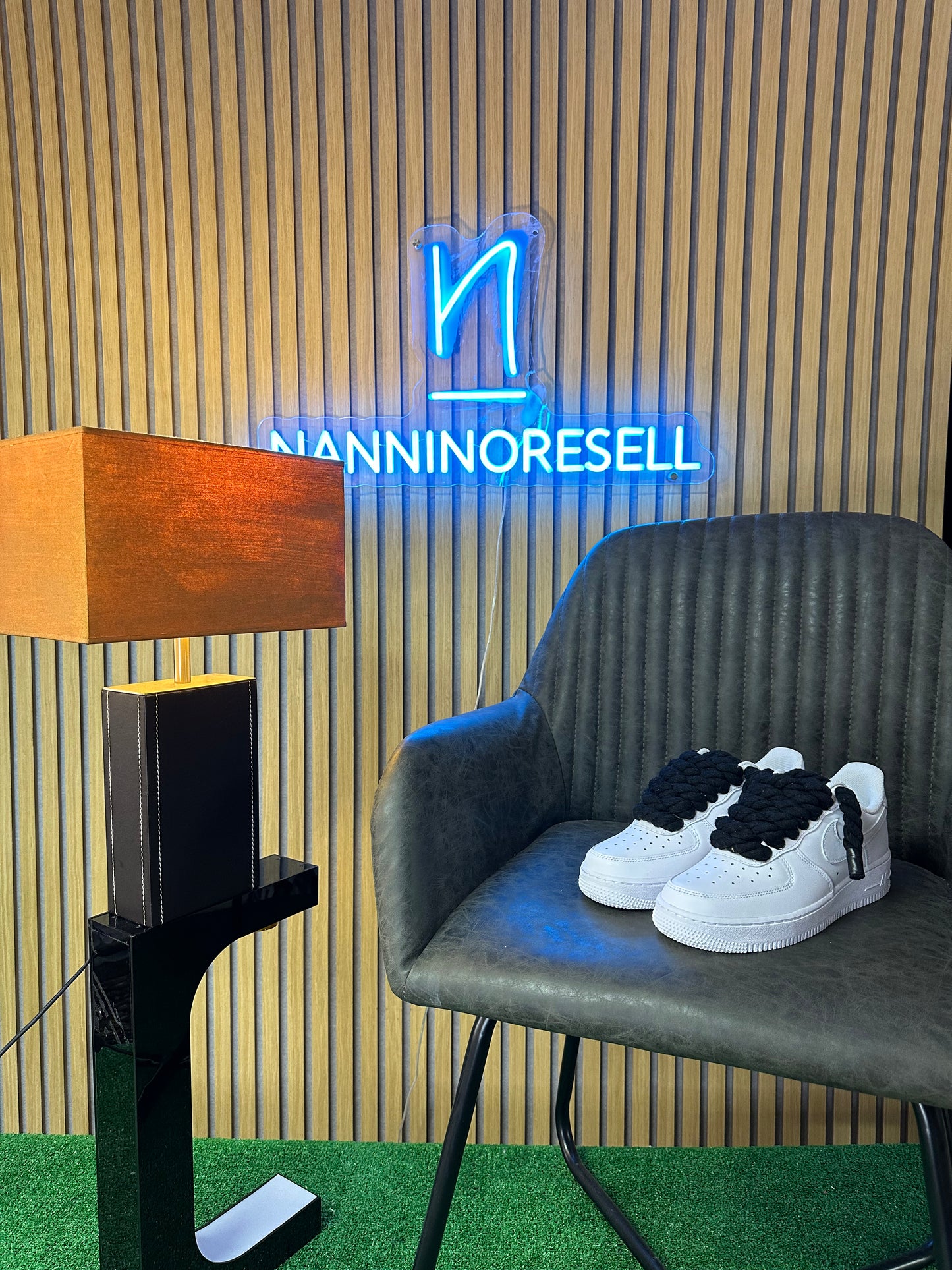 AIR FORCE ROPE LACES black